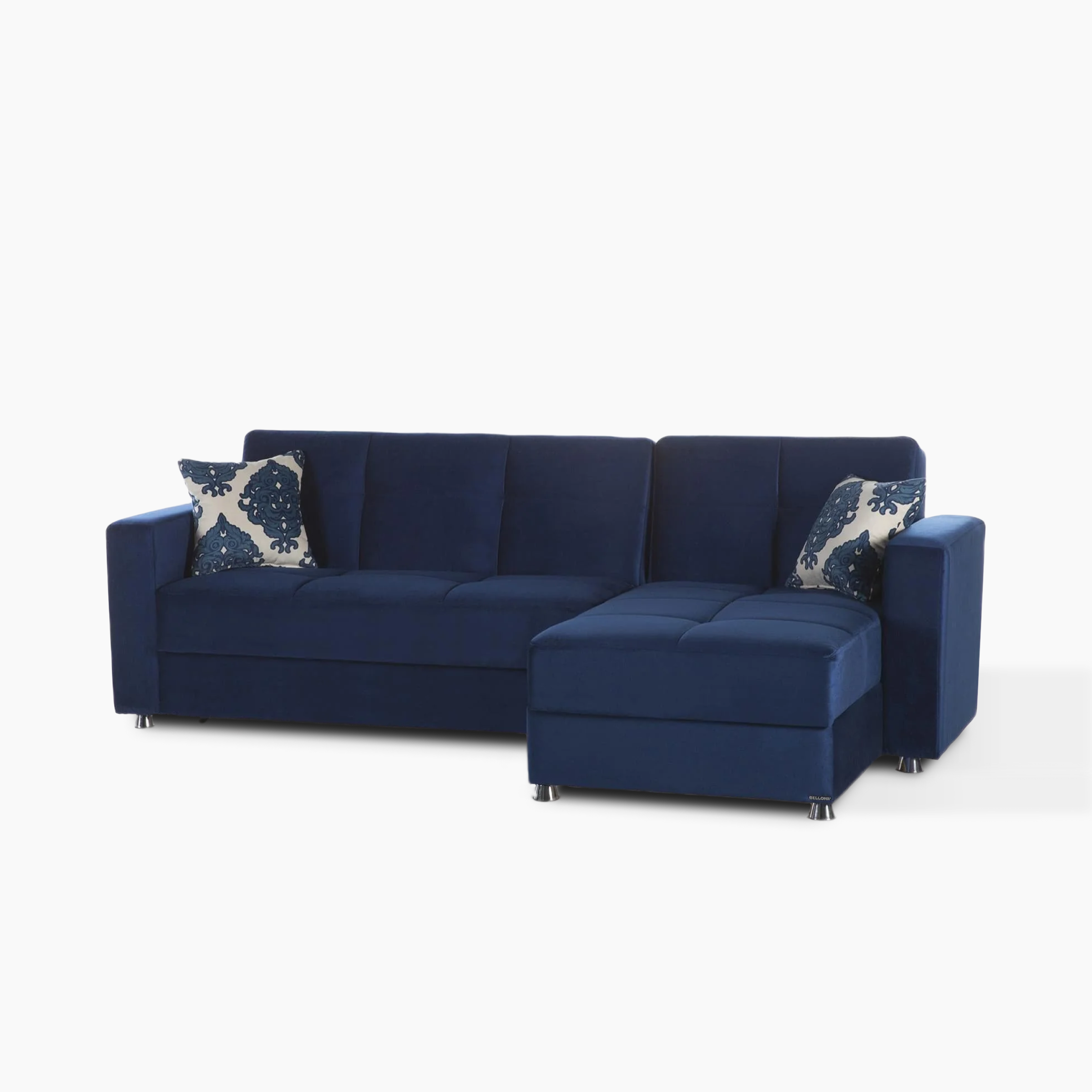 Bellona Elegant sectional with a queen-sized sleeper function