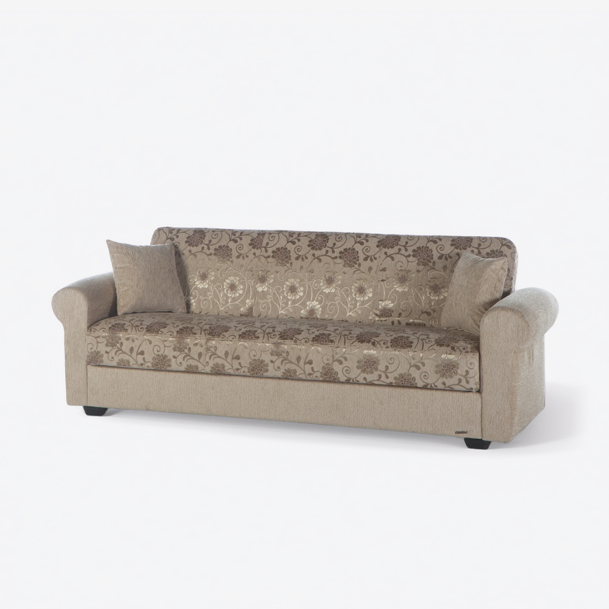 Bellona Elita sofa set featuring built-in storage and a fold-down sleeper bed