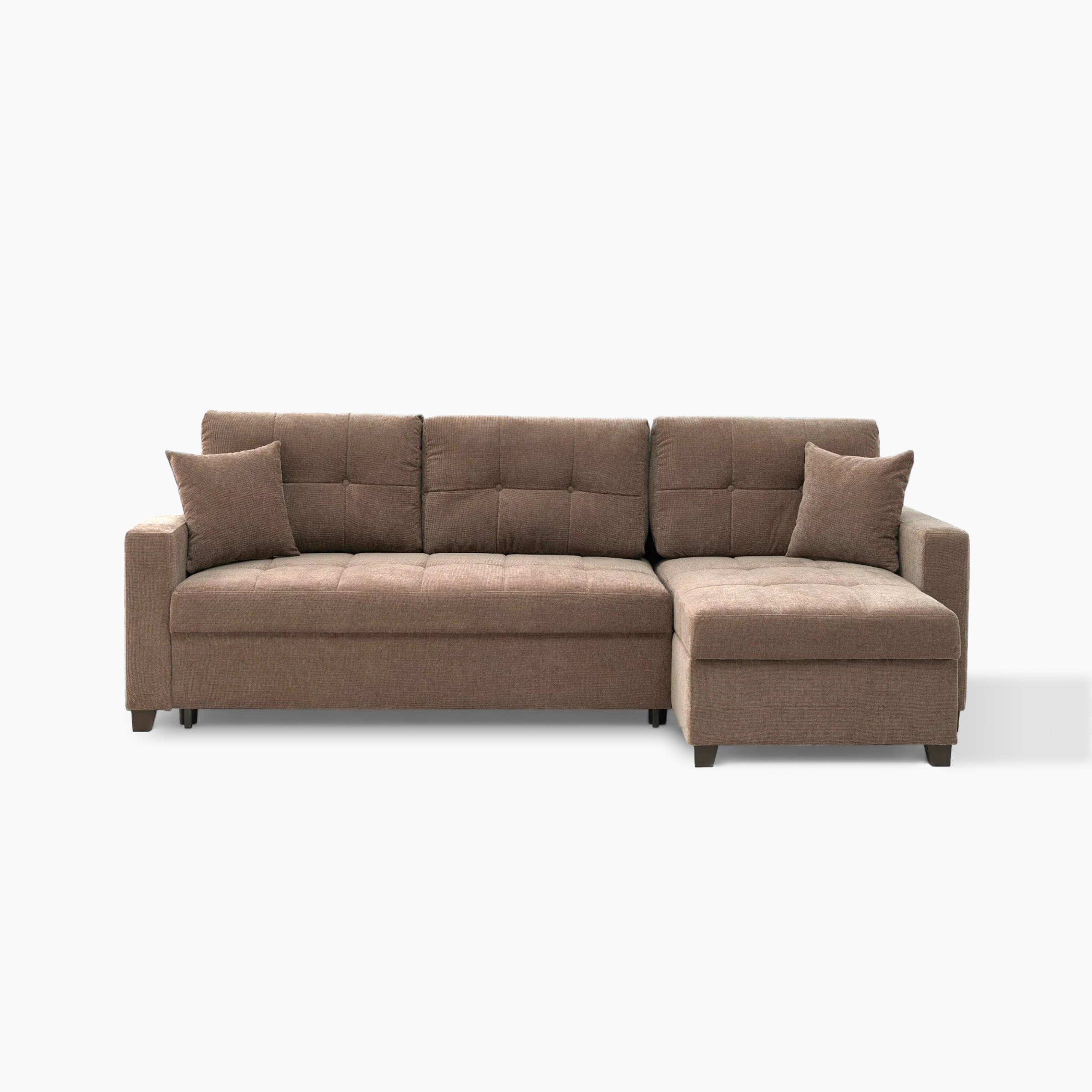 Bellona IVY reversible sleeper sectional sofa with queen-sized bed