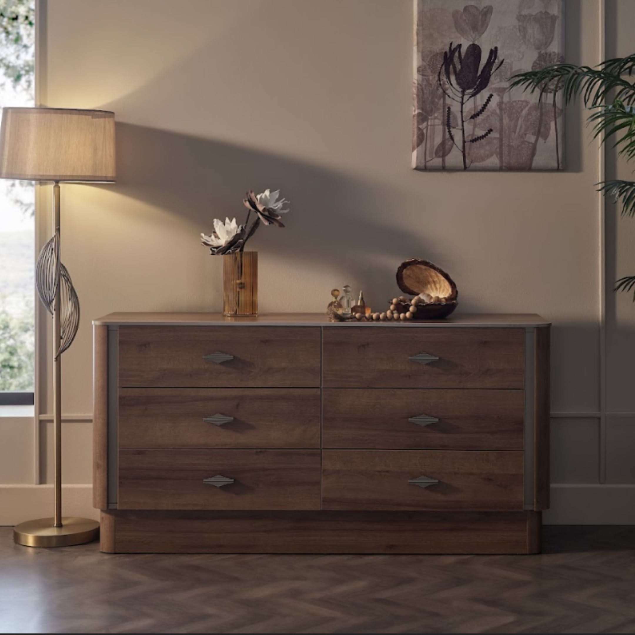 Bellona Mirante luxury bedroom furniture set in a cream finish