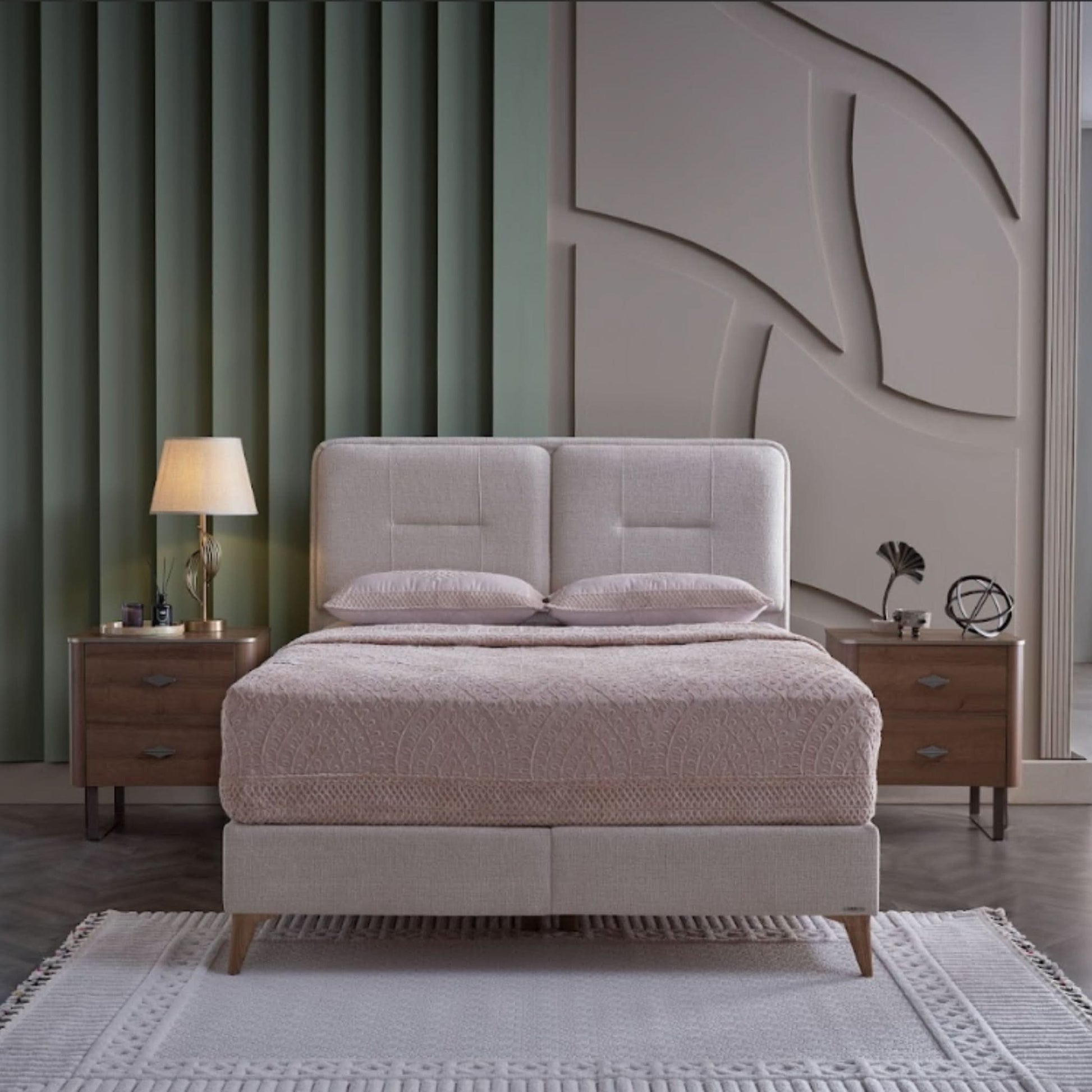 Bellona Mirante queen and king size storage bed for an organized space