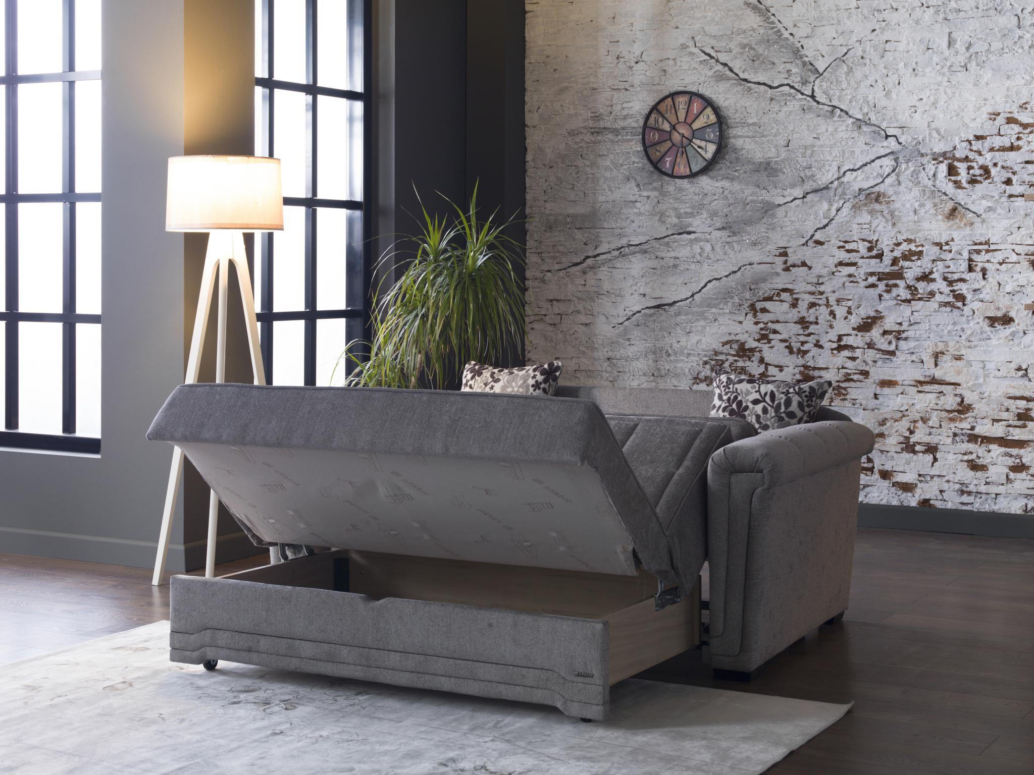 Bellona Victoria sleeper loveseat with durable construction
