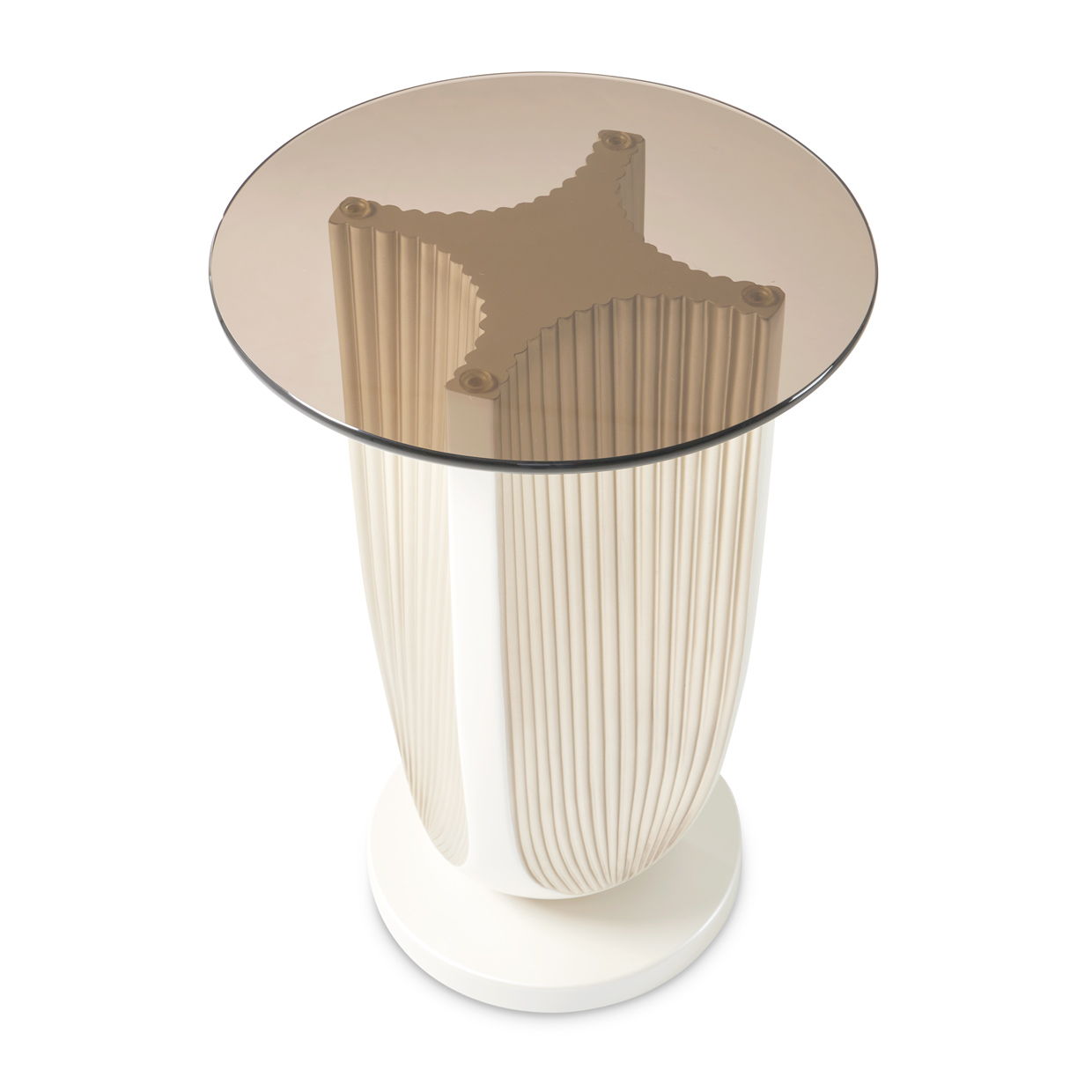 La Marisia - Accent Table - Creamy Pearl