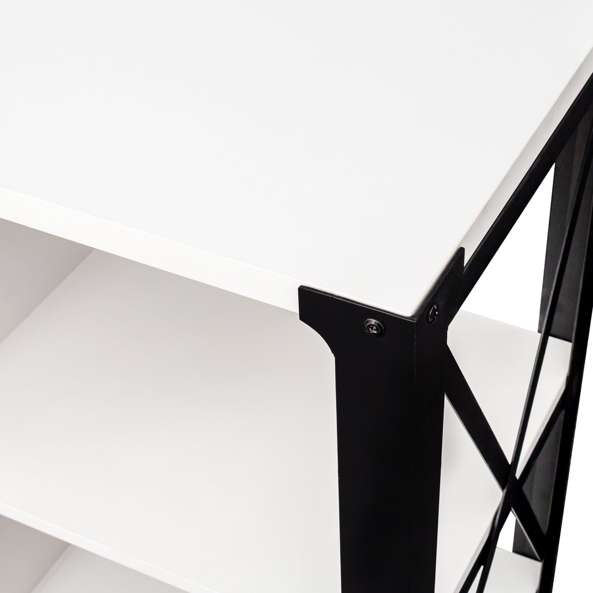 Industrial TV Stand for Living Room and Bedroom