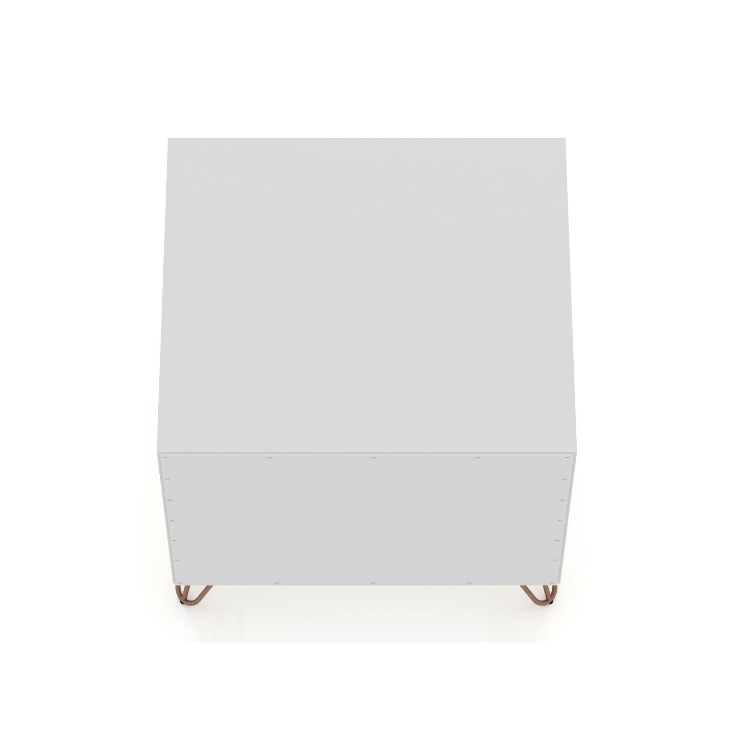 Rockefeller - Nightstand With 2 Drawers - White
