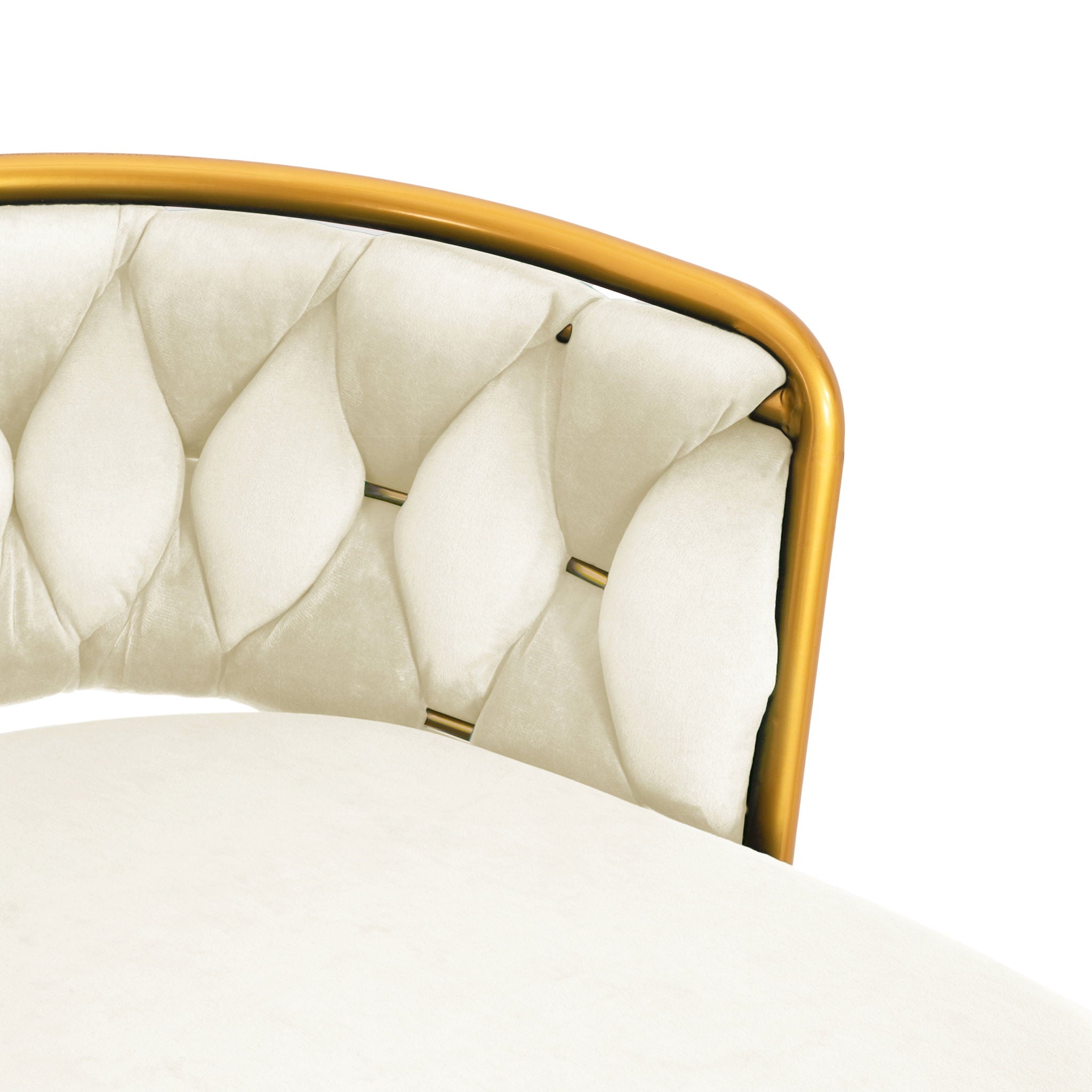 Modern Low Back Upholstered Counter Height Bar Stools (Set of 2)