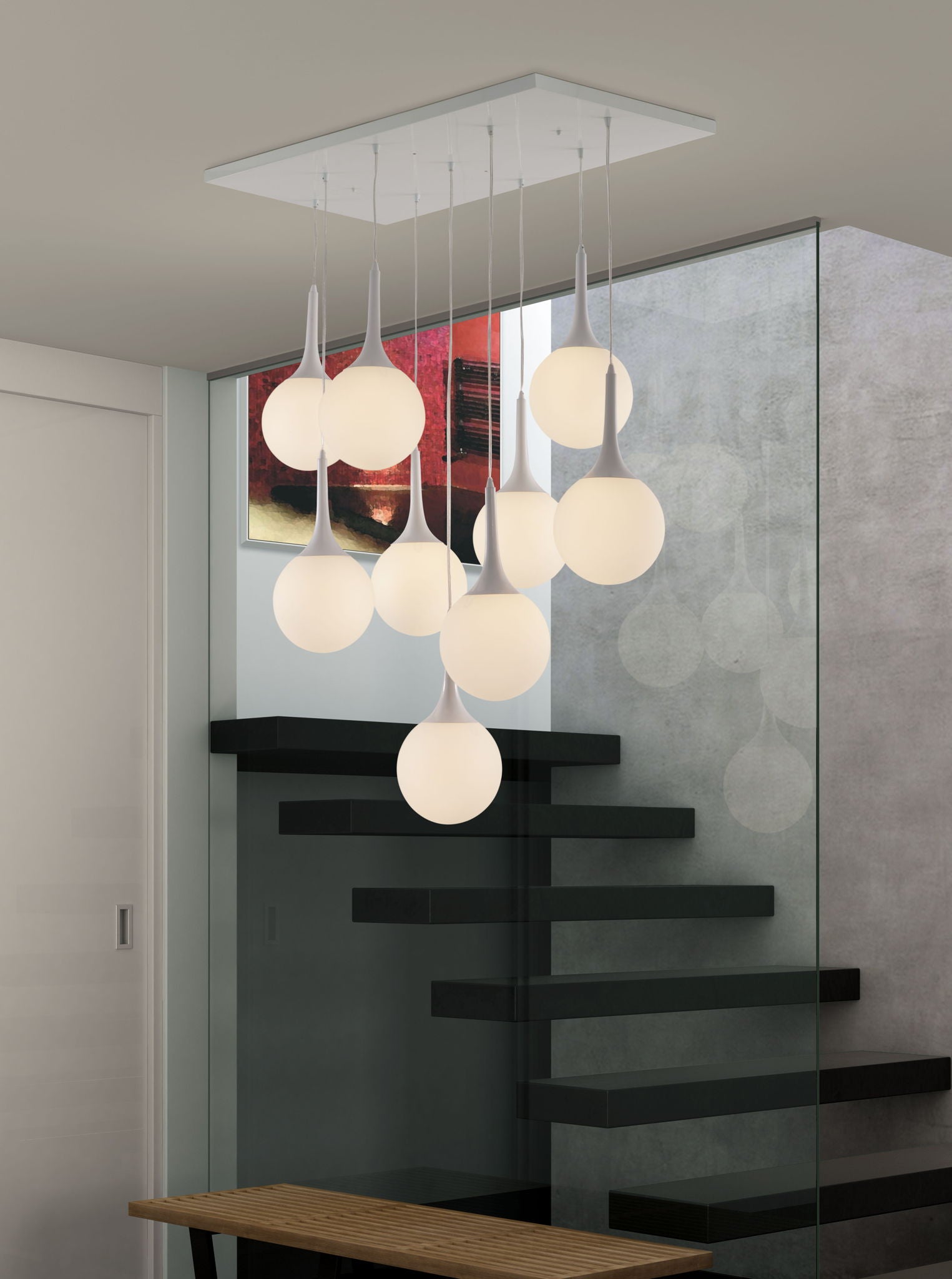 Epsilon - Ceiling Lamp - White