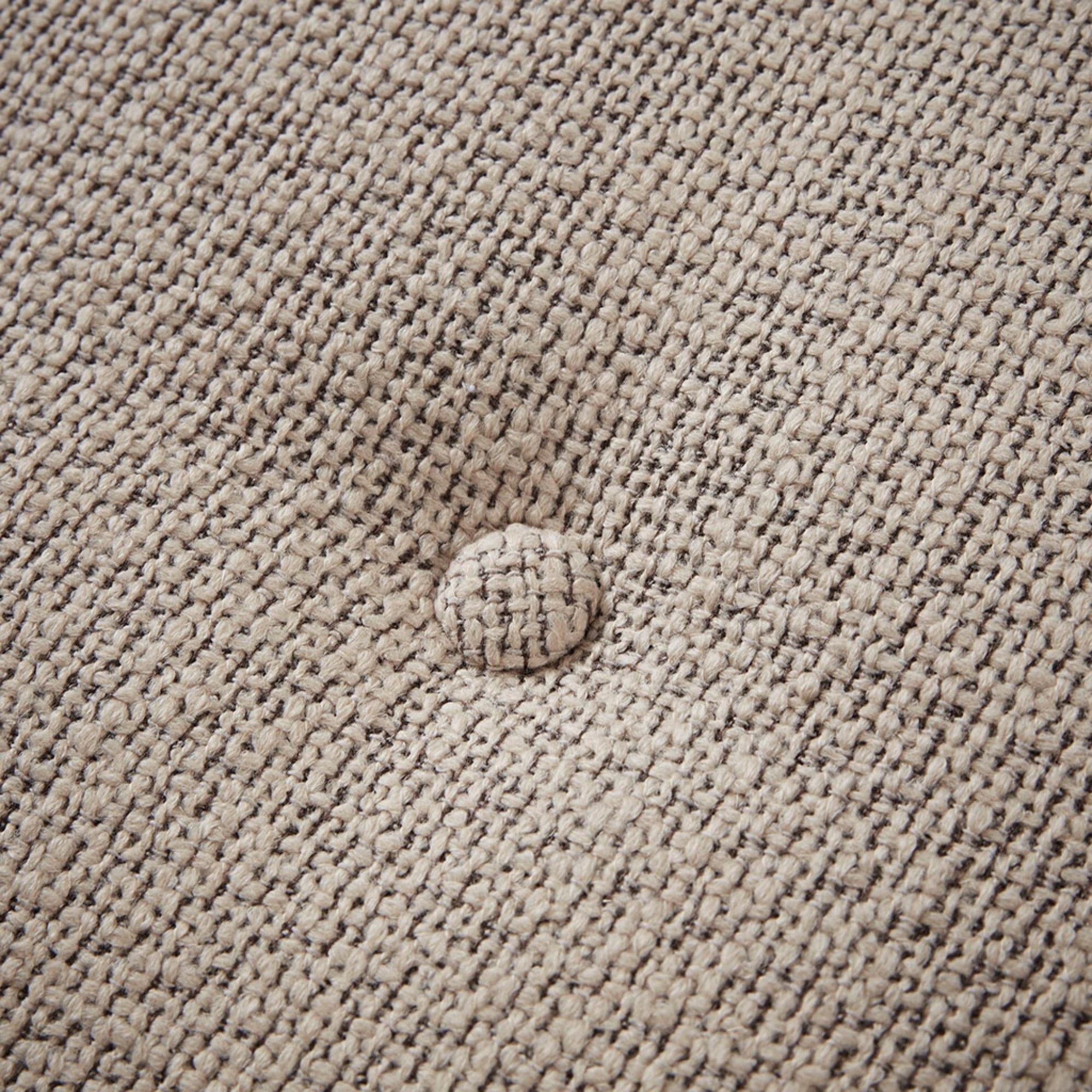 Accent Bench With Button Tufted Seat - Tan