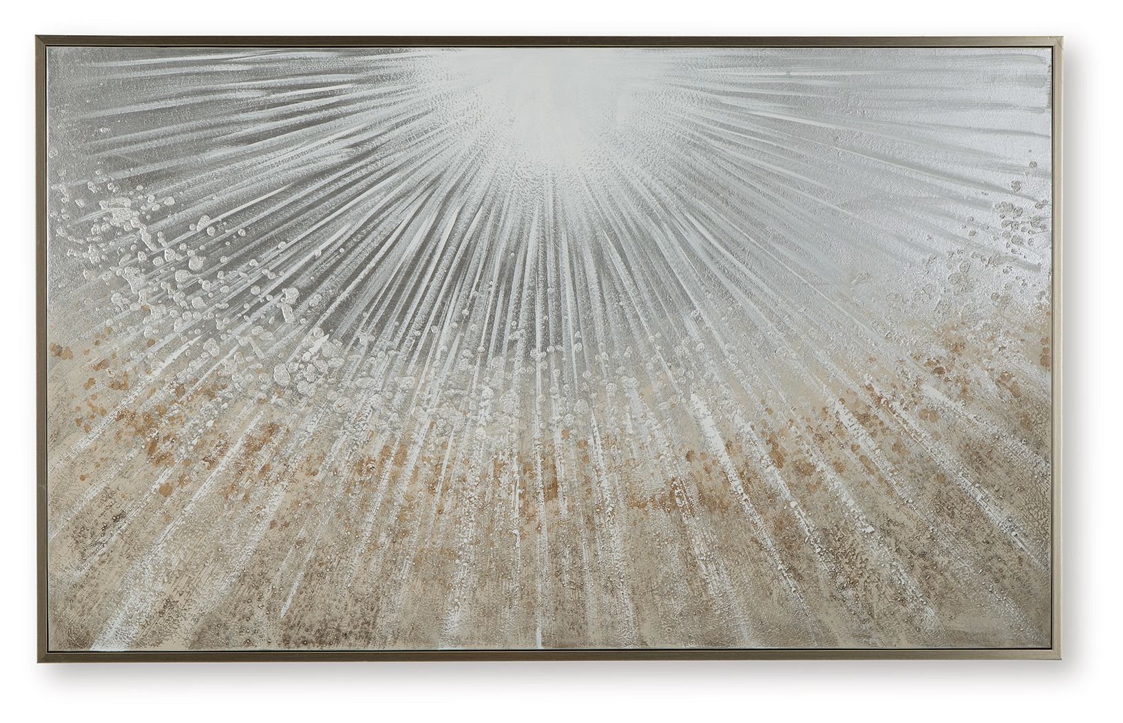 Waldard - Gray / Taupe / White - Wall Art