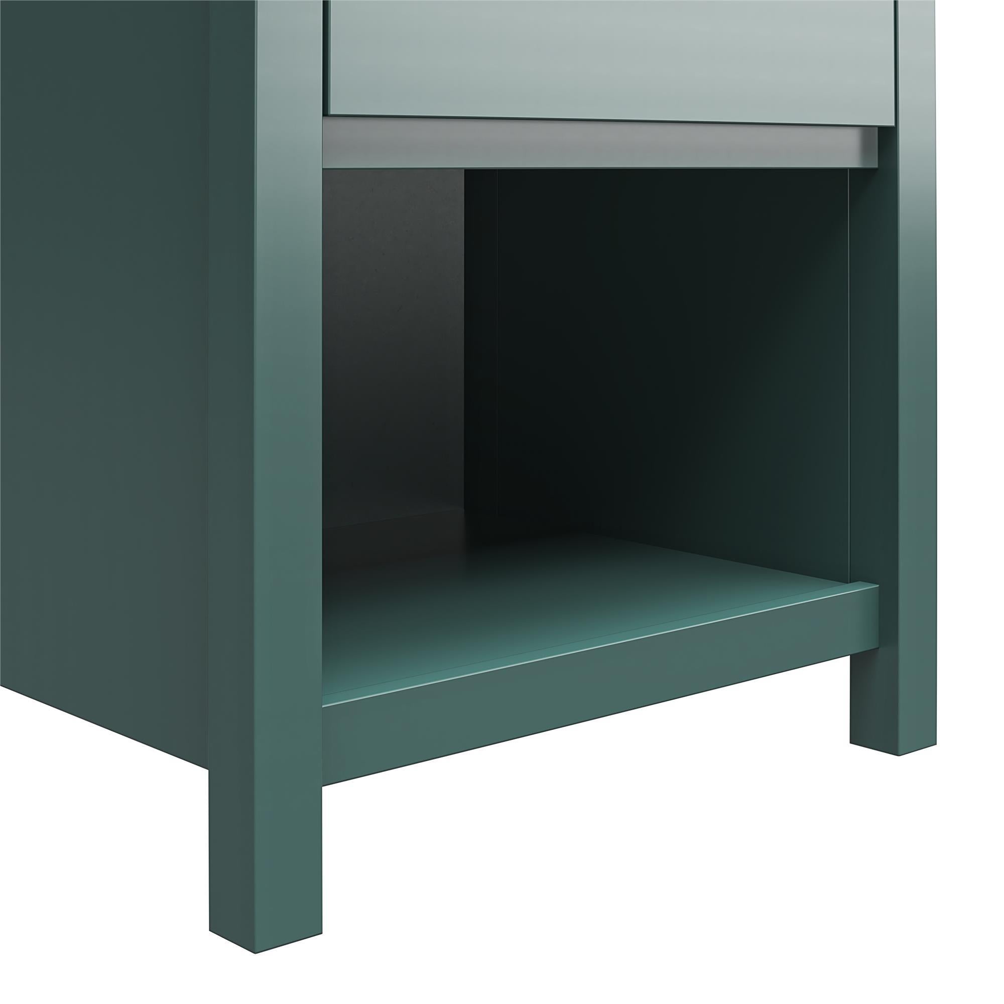 Haven - 1 Drawer Nightstand - Green