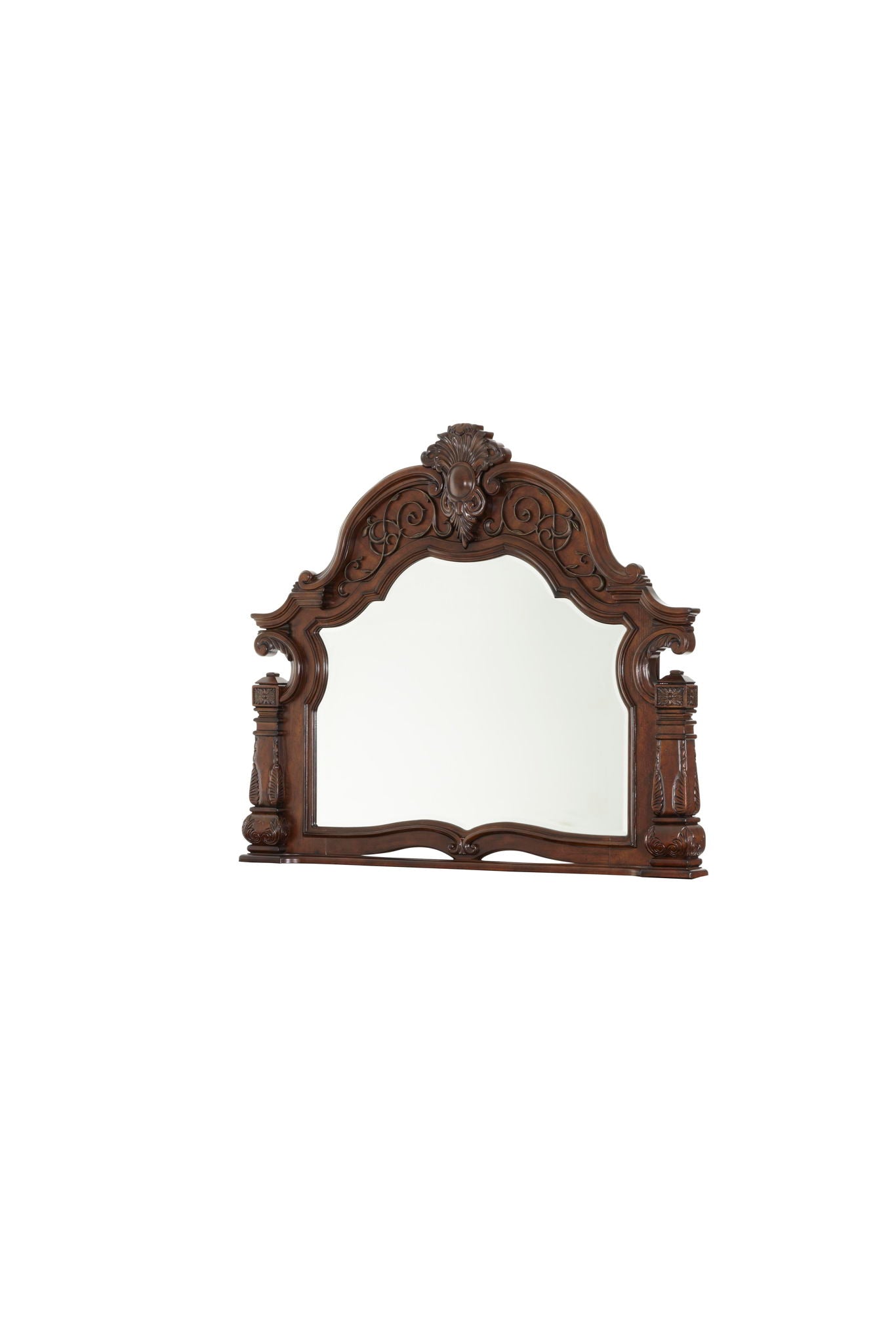 Windsor Court - Dresser Mirror - Vintage Fruitwood - Best Buy Furniture