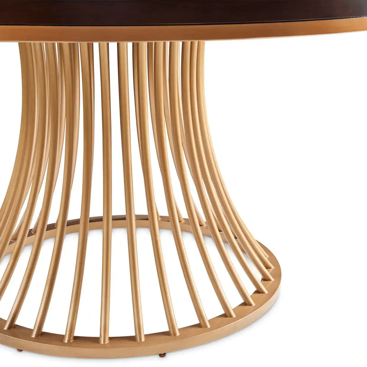 Camellia Field - Round Dining Table - Warm Pecan