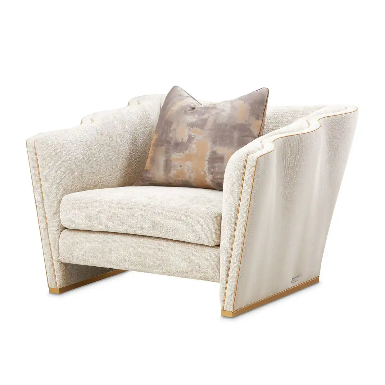 La Terrazza - Matching Chair - Cappuccino / Light Champagne
