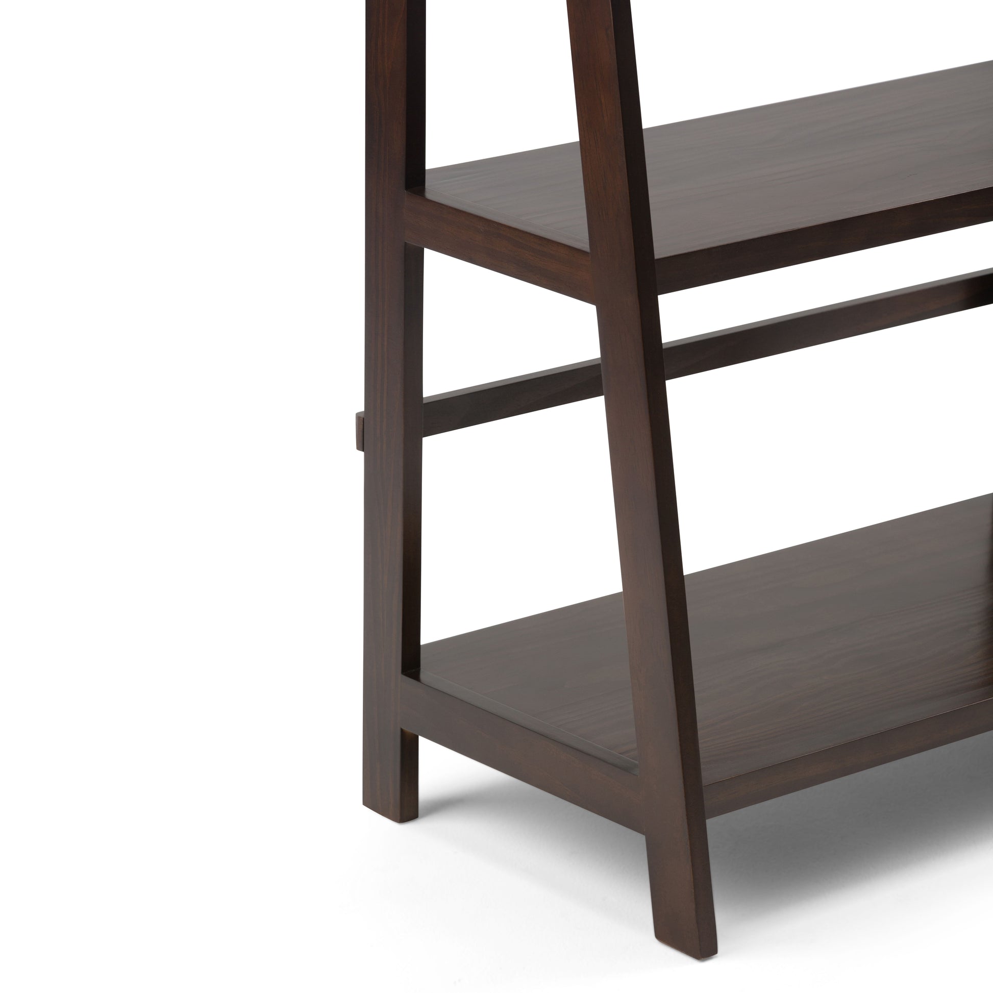 Acadian - Handcrafted Wide Bookcase - Best Buy Furniture