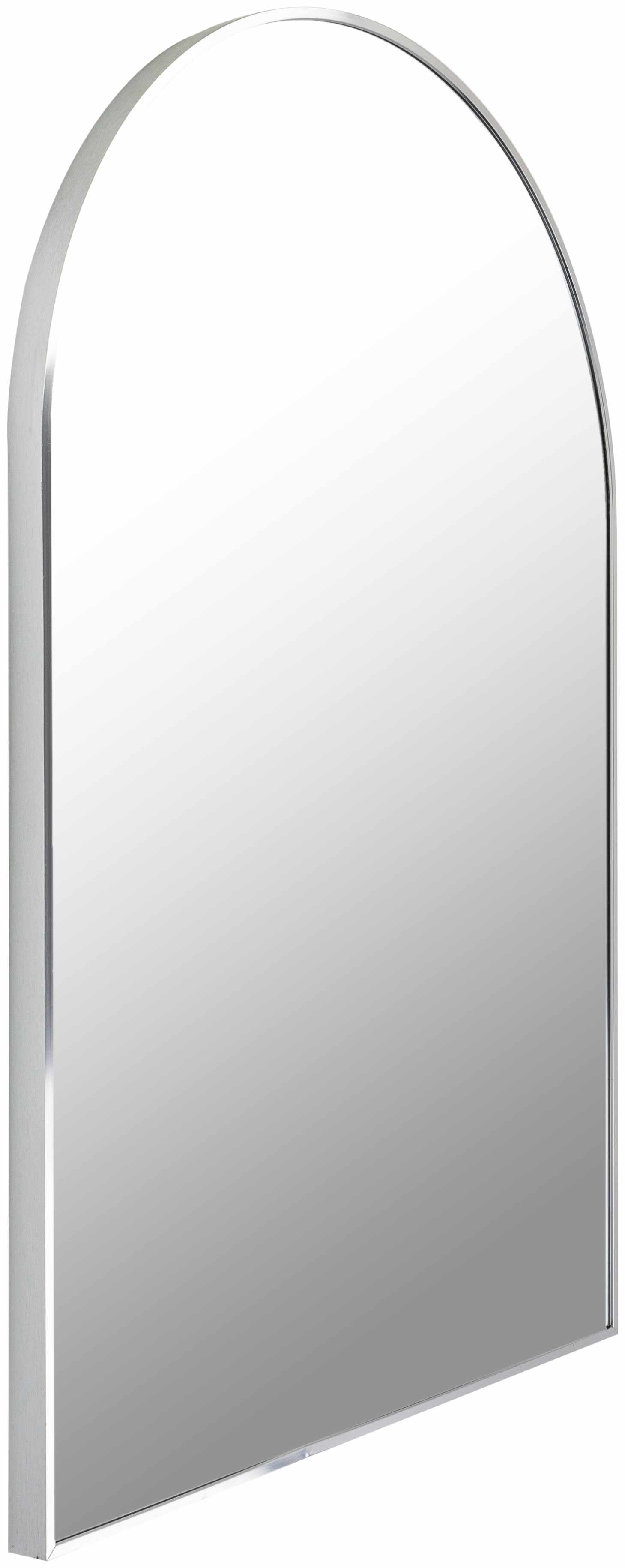 Brembilla Silver Gray Contemporary Mirror