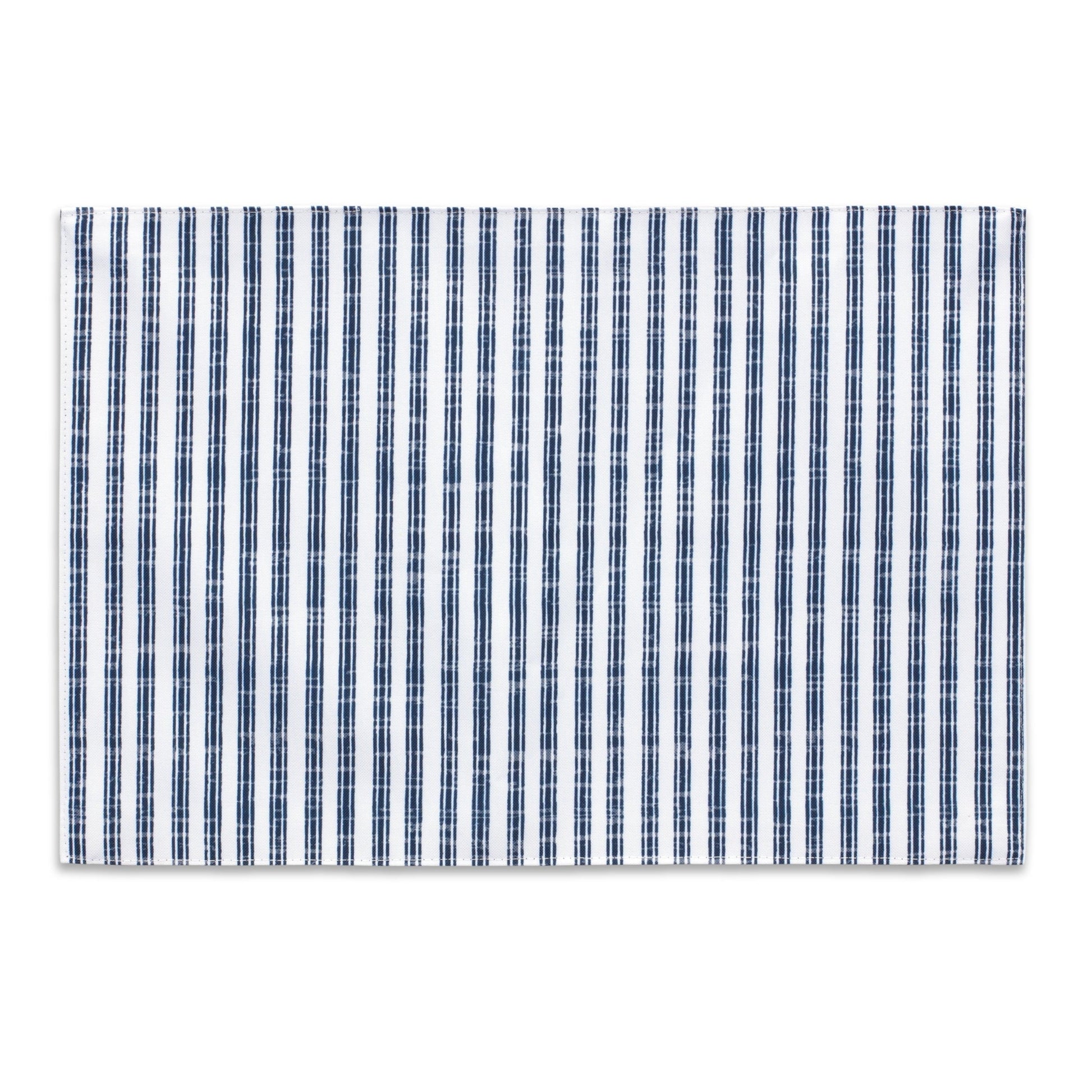 Blue and White Striped Dining Placemat (Set of 4) - Tuesday Morning - Table Runners