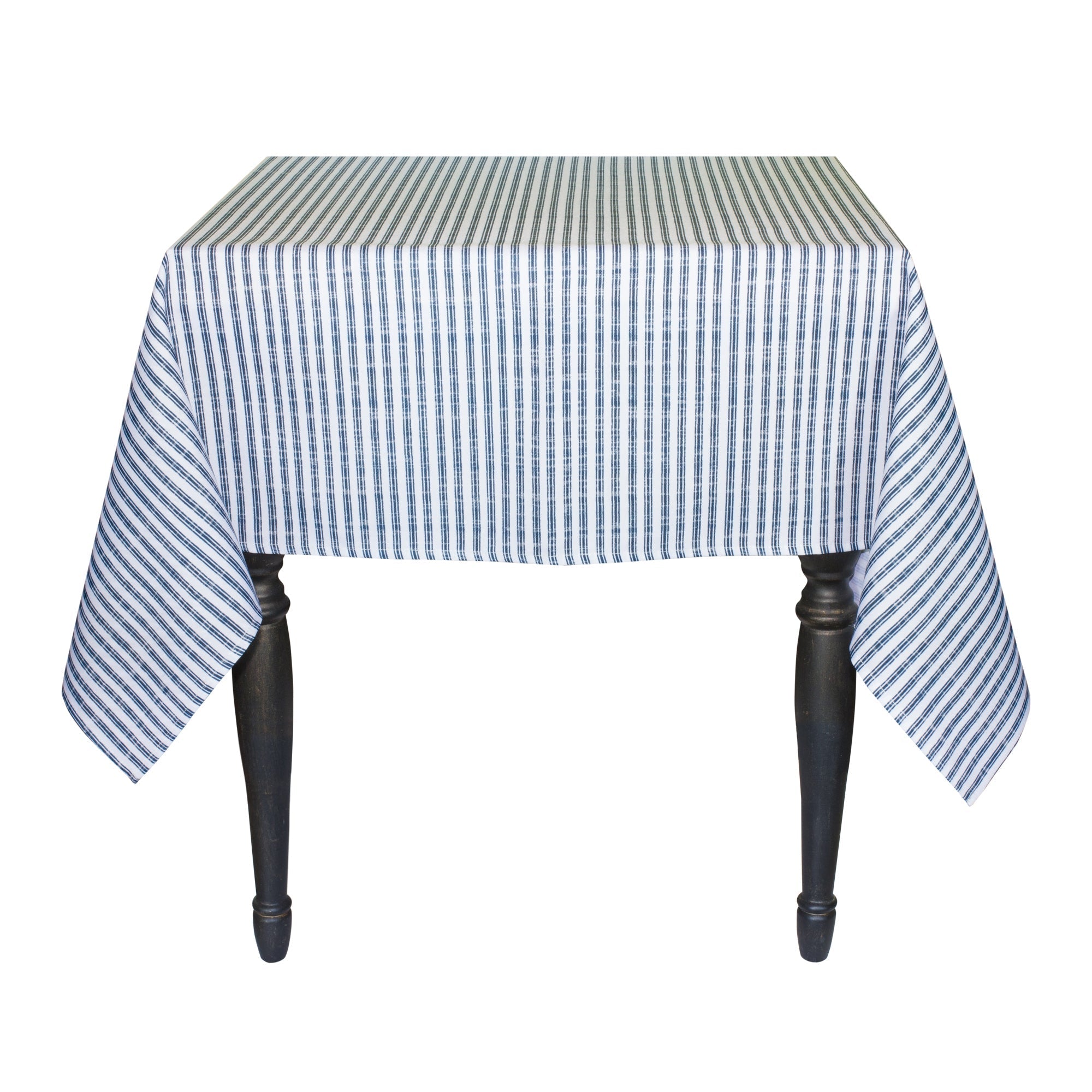 Blue and White Striped Dining Table Cloth 72"L - Tuesday Morning - Table Runners