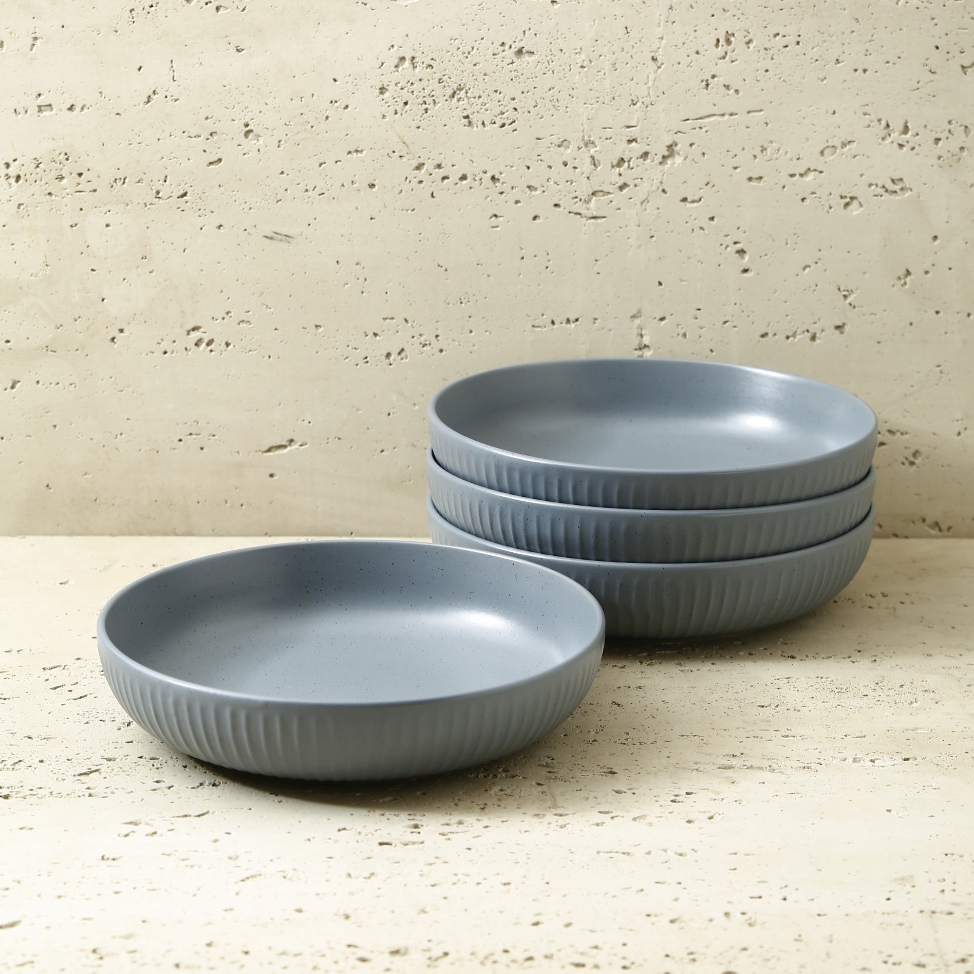 Logan Stoneware Bowl - Grey