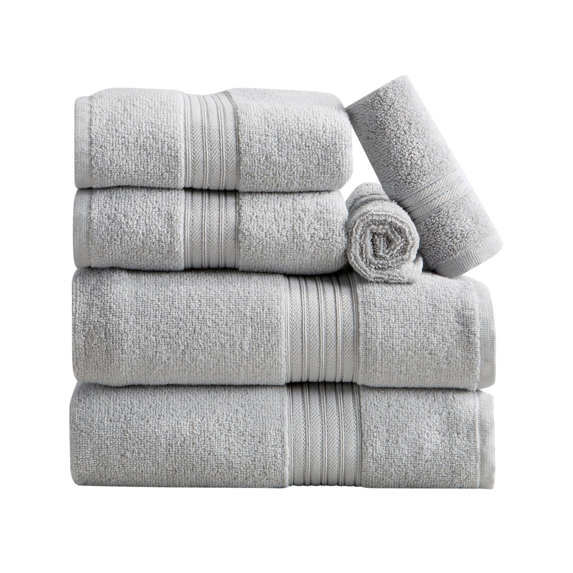 Cotton Terry Bath Towel Set - Cooper Collection - Best Buy Furniture