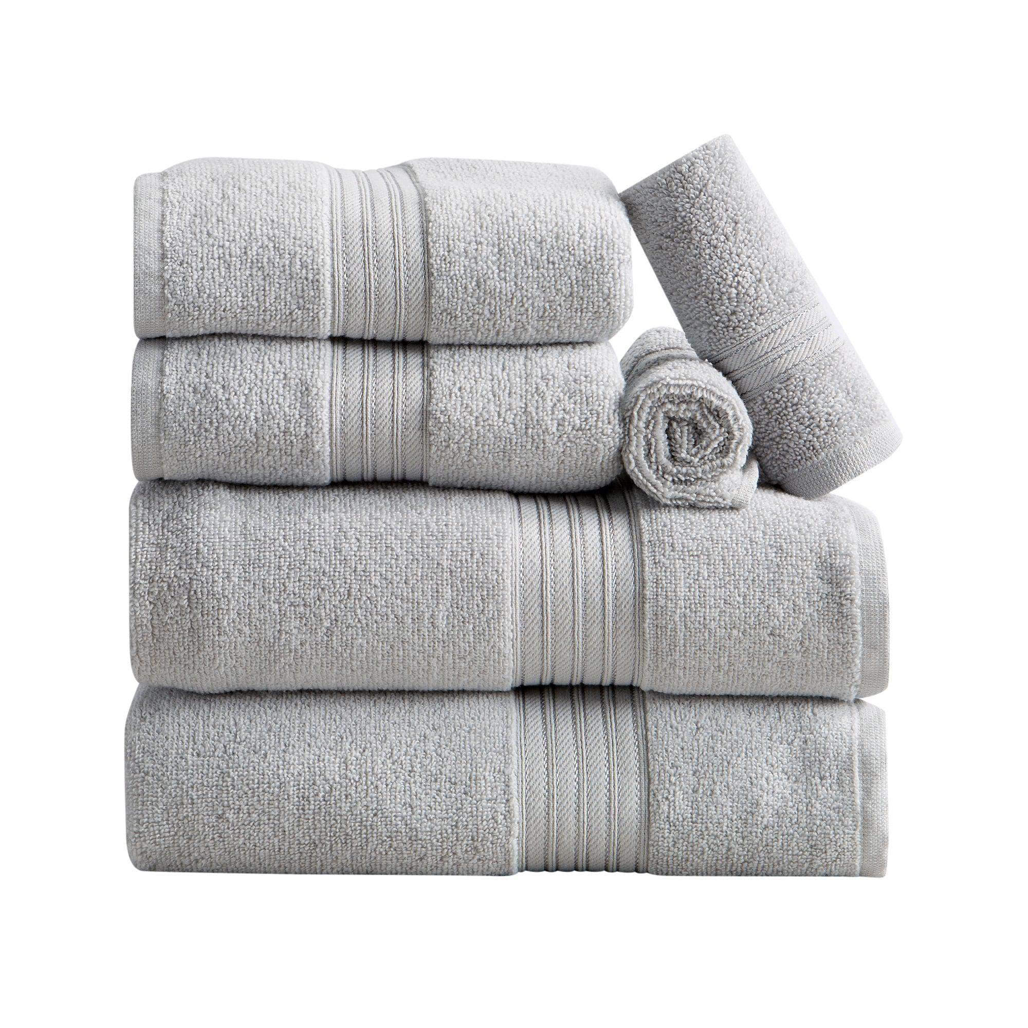 Cotton Terry Bath Towel Set - Cooper Collection - Best Buy Furniture