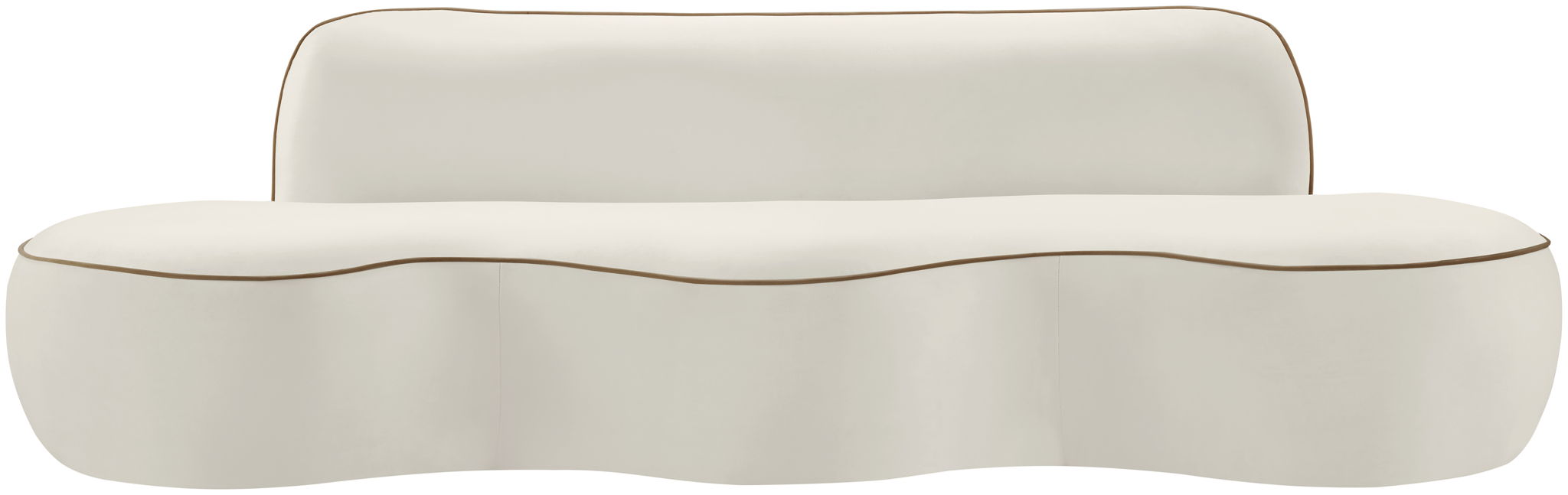 Swerve - Velvet 101" Upholstered Sofa