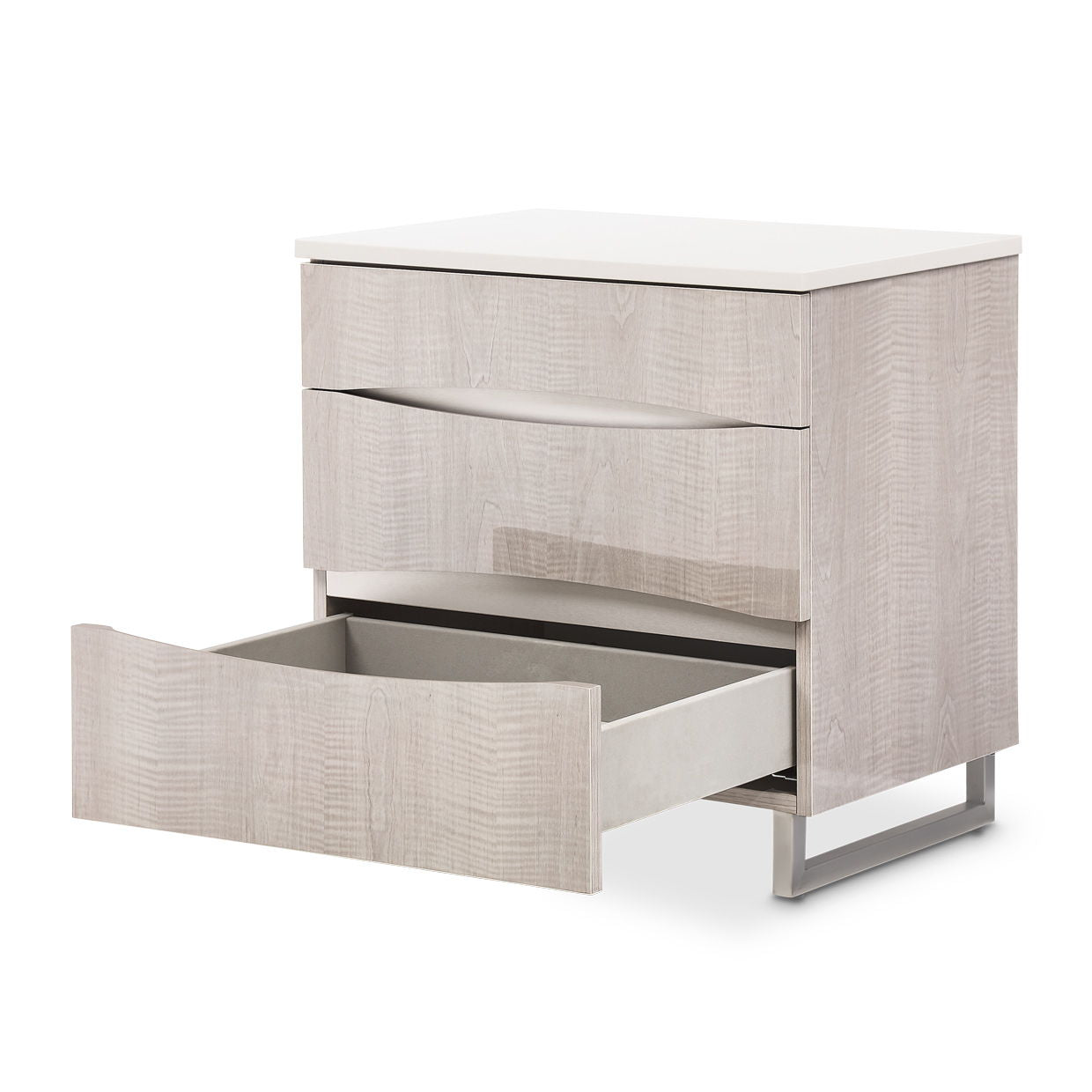 Marin - Nightstand - Beige
