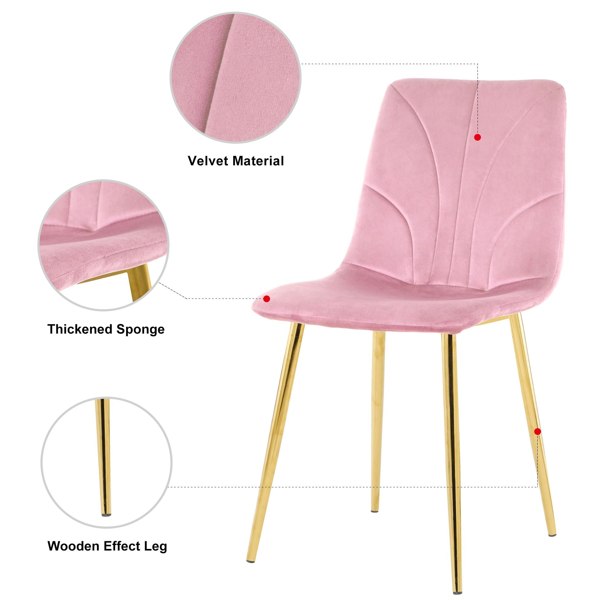 Modern Simple Light Luxury Dining Chair
