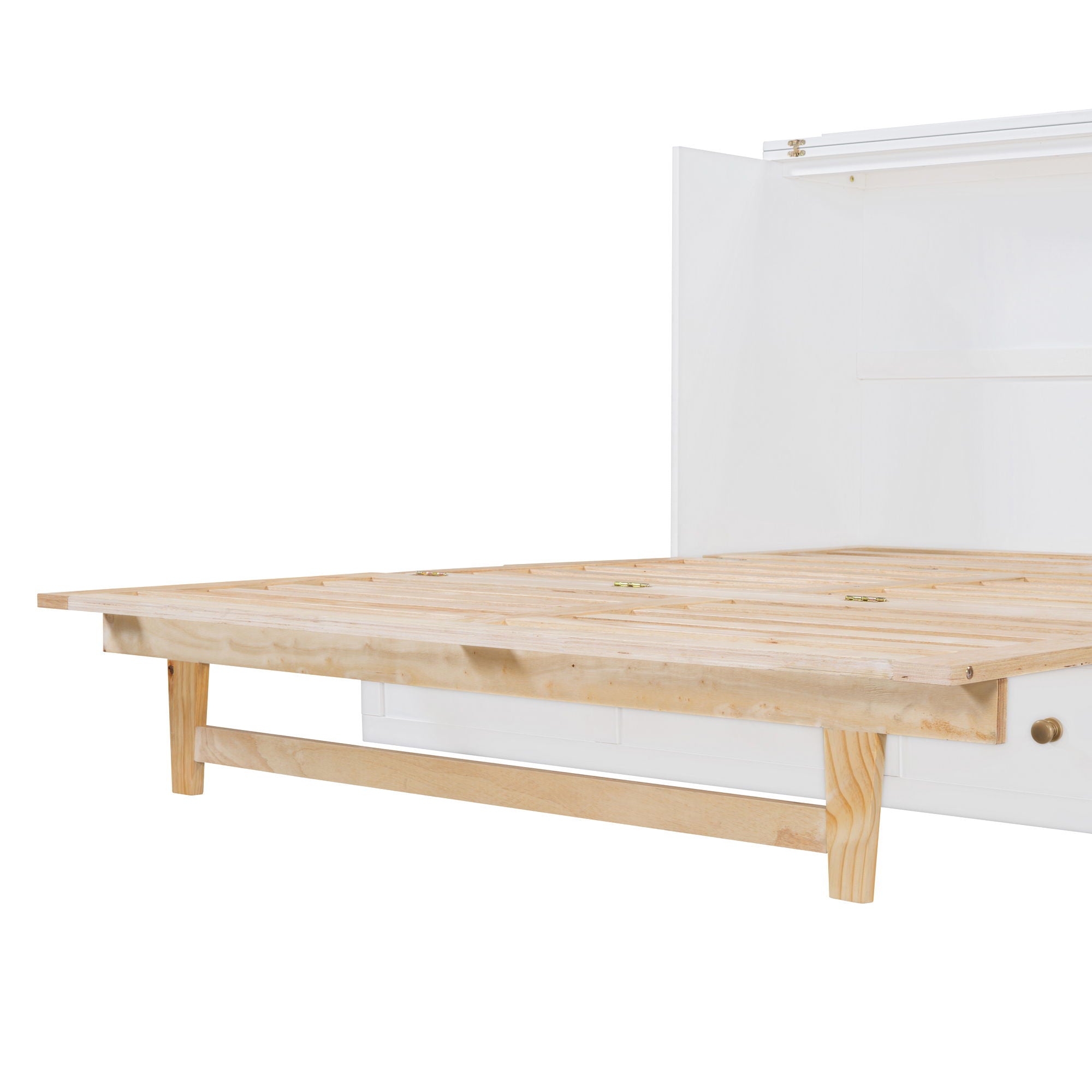 Murphy Bed With Large Drawers, Space Saving Design