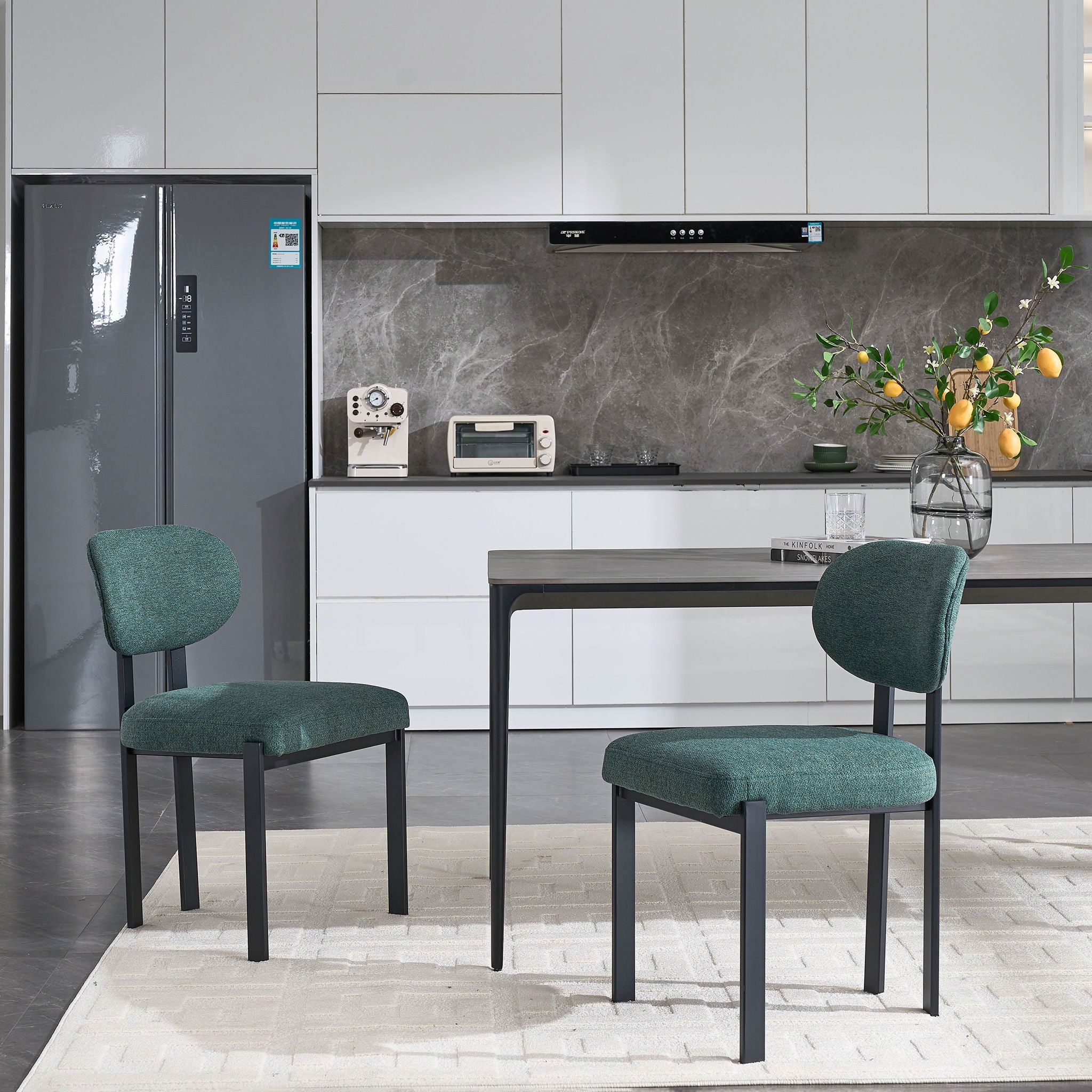 Dining Armless Chairs (Set of 2)