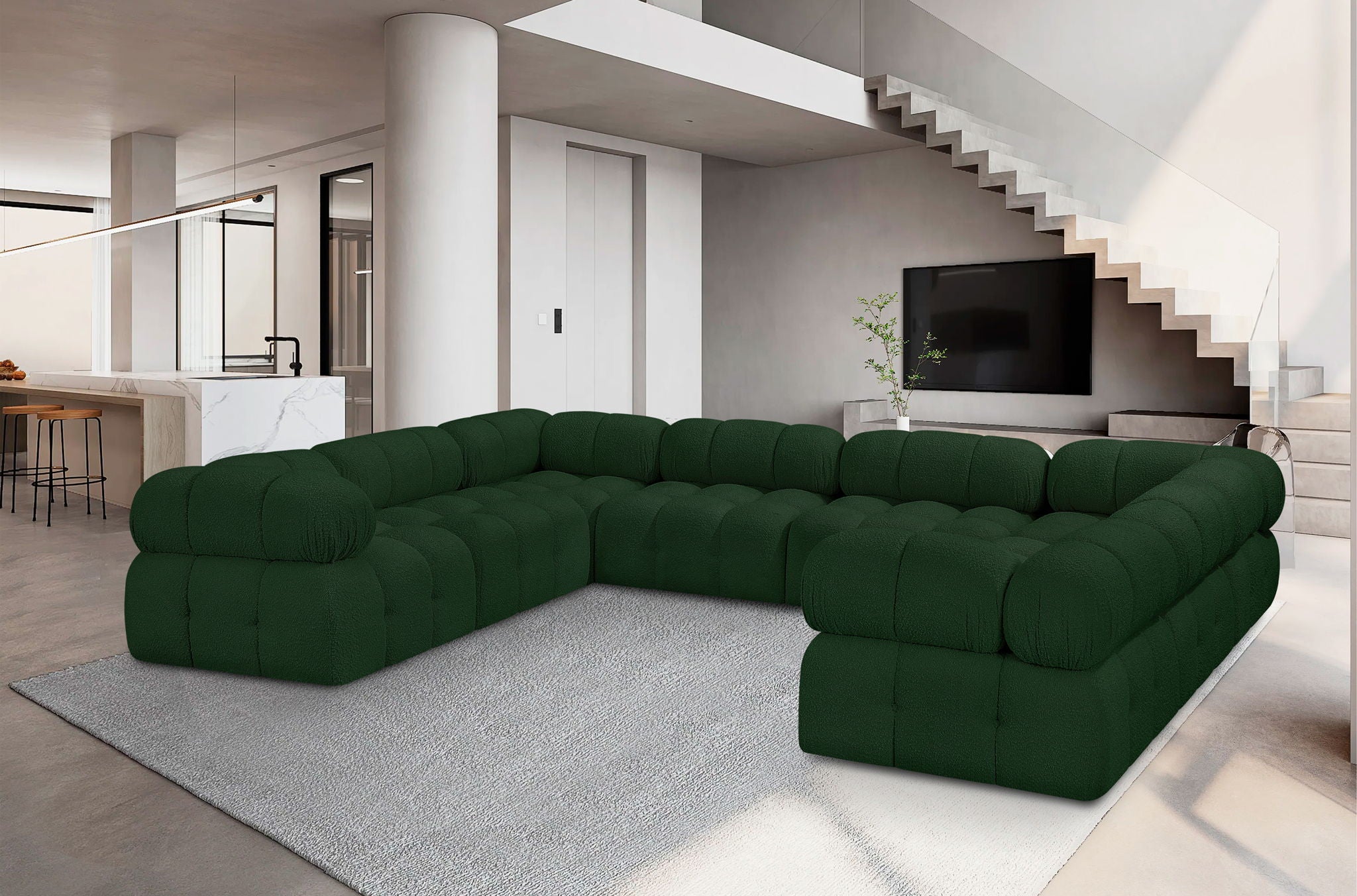 Ames - 8 Piece Modular Sectional