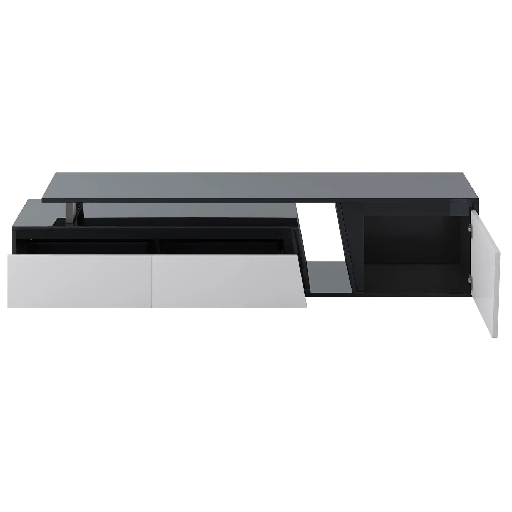 Strata Modern Minimalist Extendable TV Stand - Best Buy Furniture