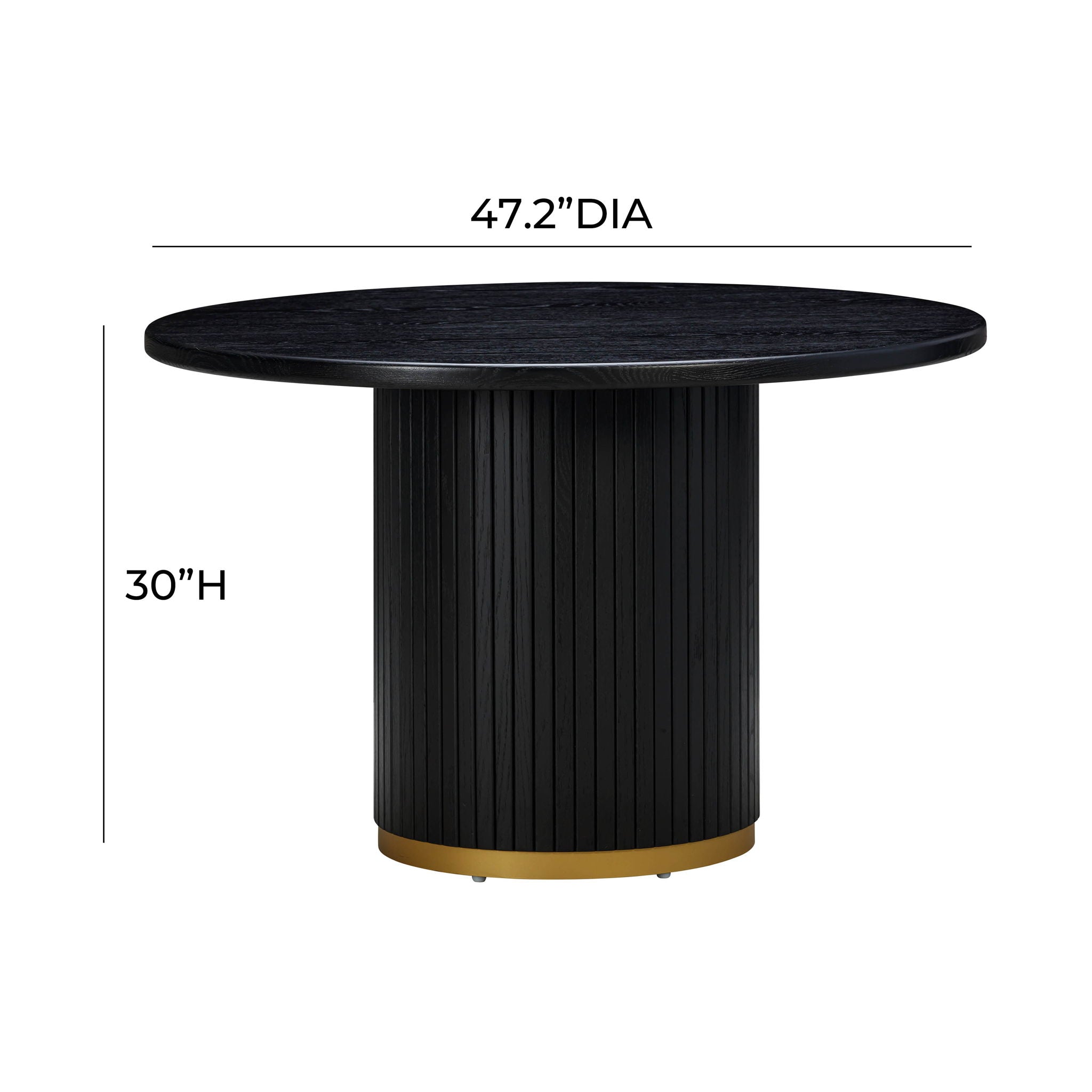 Chelsea - Ash Wood Round Dining Table