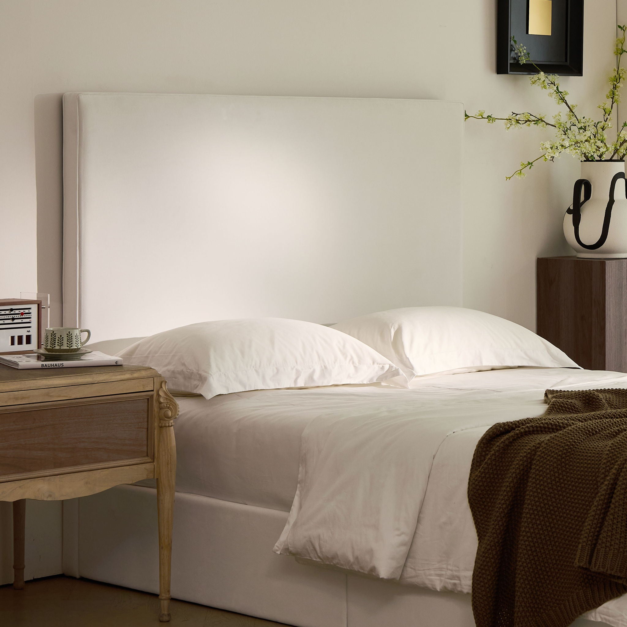 Lucas - Tall Headboard Upholstered Bed