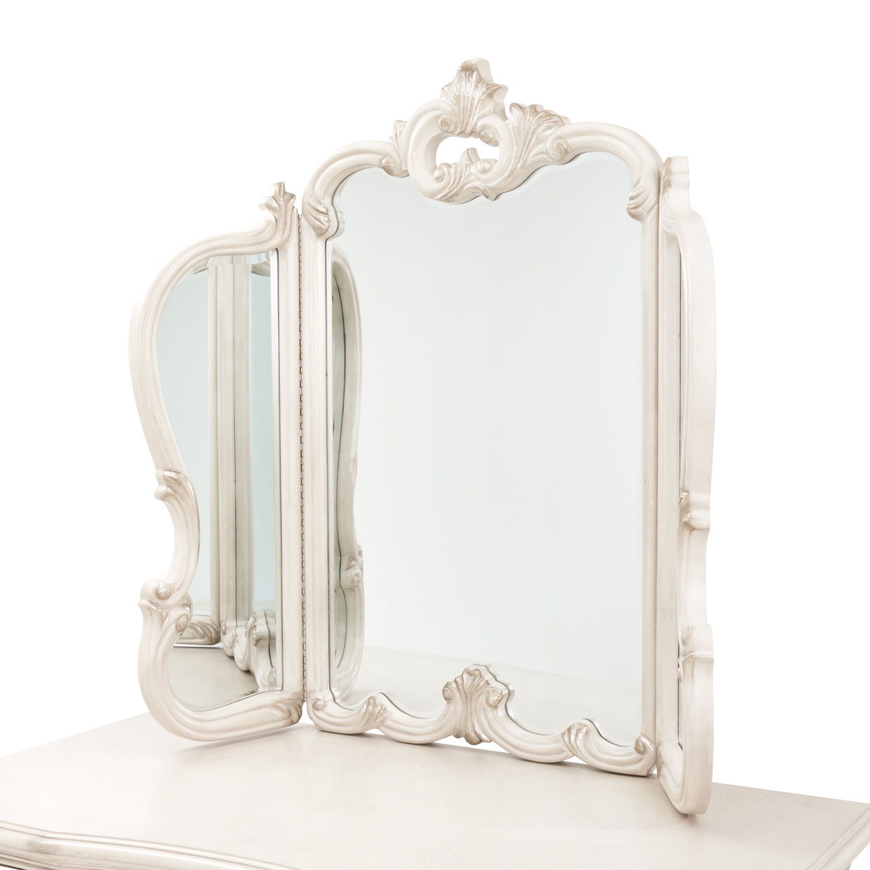 Platine de Royale - Vanity Mirror - Champagne - Best Buy Furniture