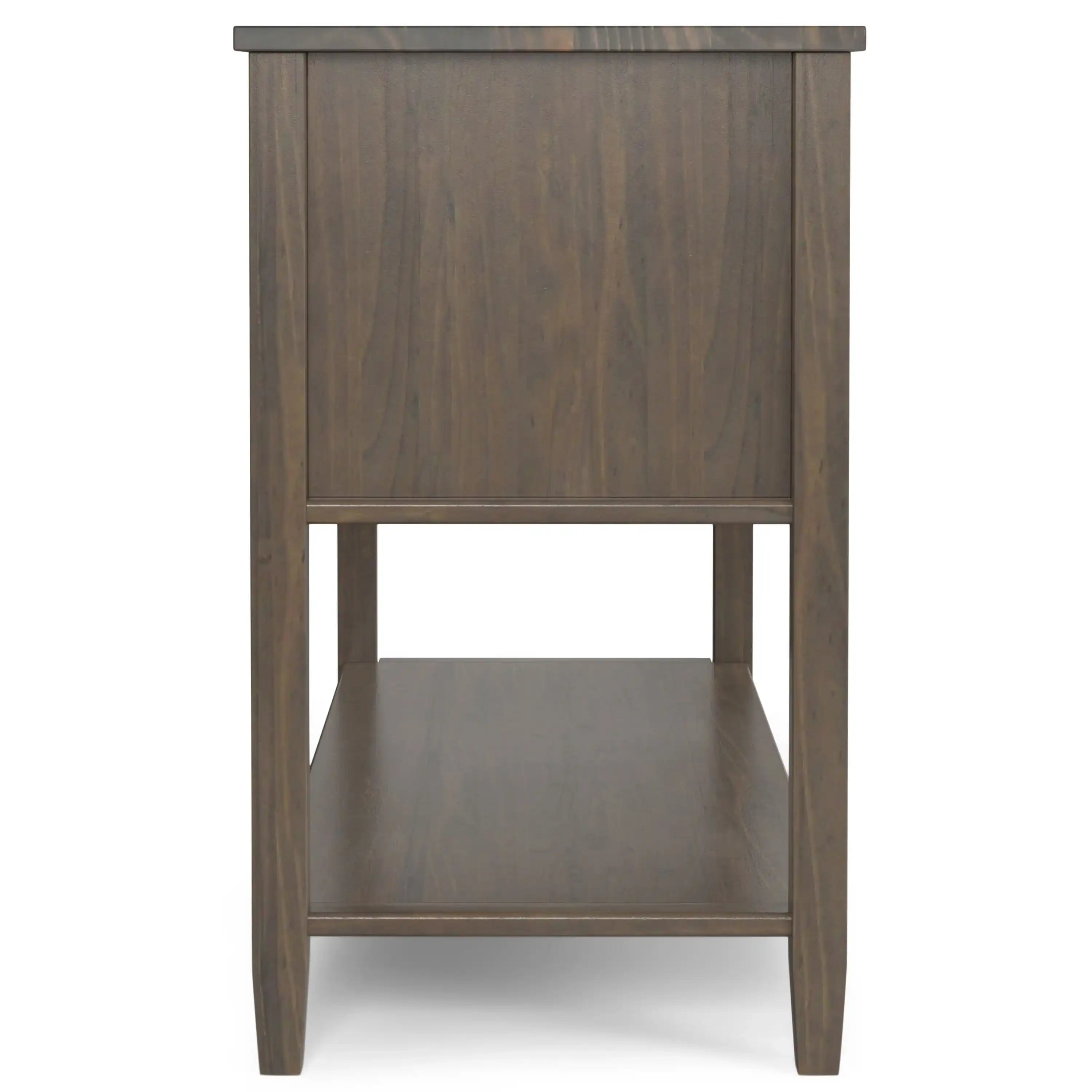 Ela - Console Table - Smoky Brown - Best Buy Furniture