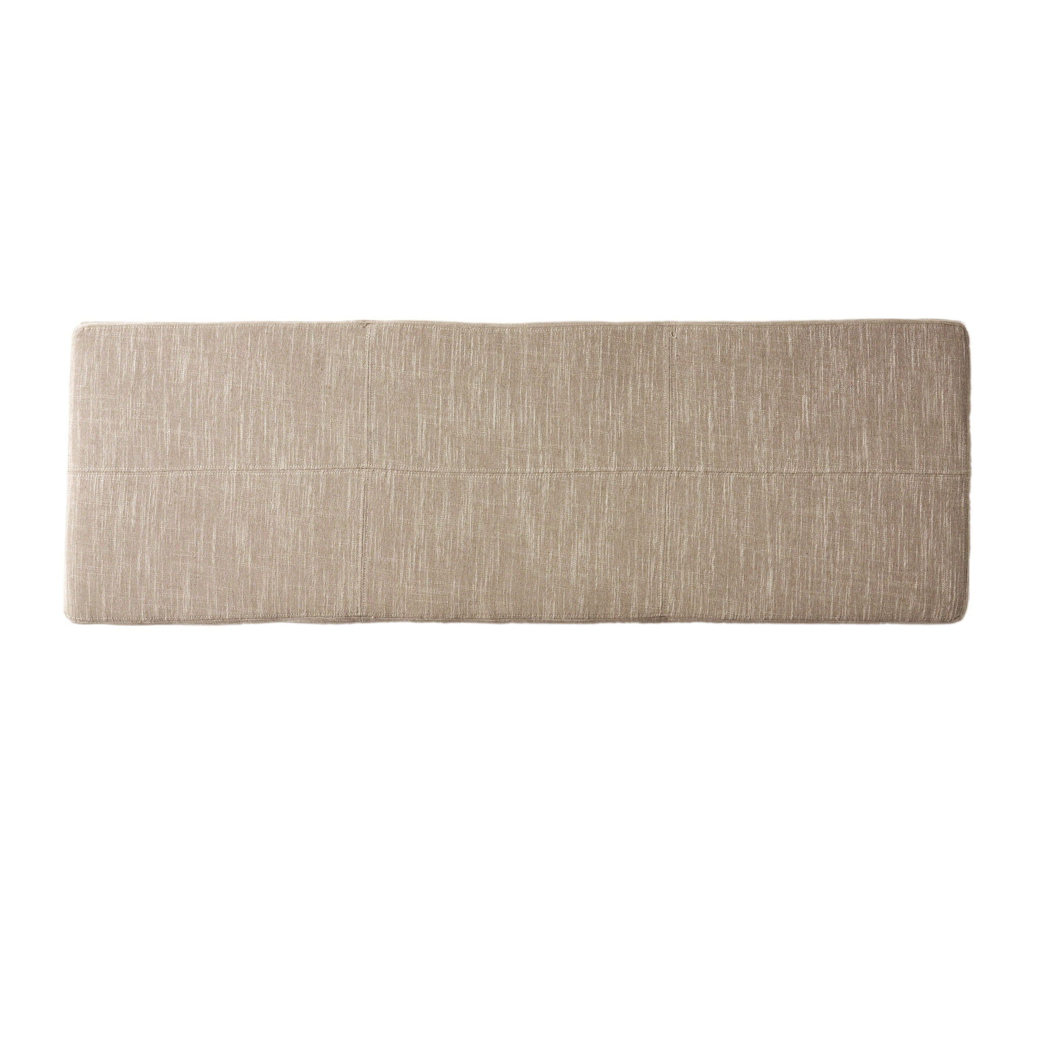 Glouster - Contemporary Storage Ottoman V2 With Upholstered Fabric - Sand