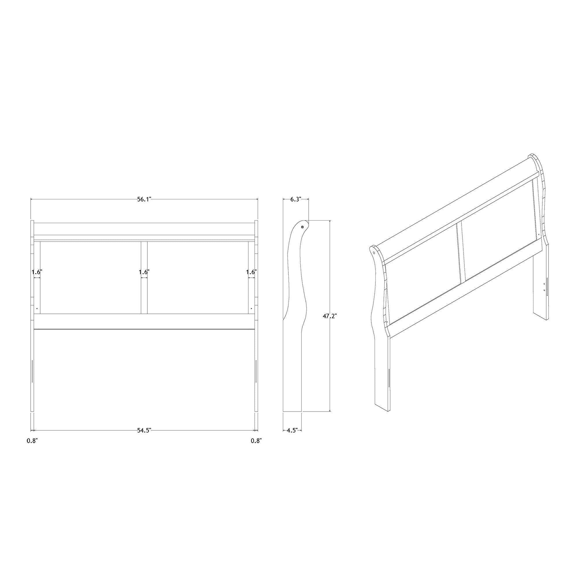 Charlston - 5 Piece Bedroom Set With LED Headboard
