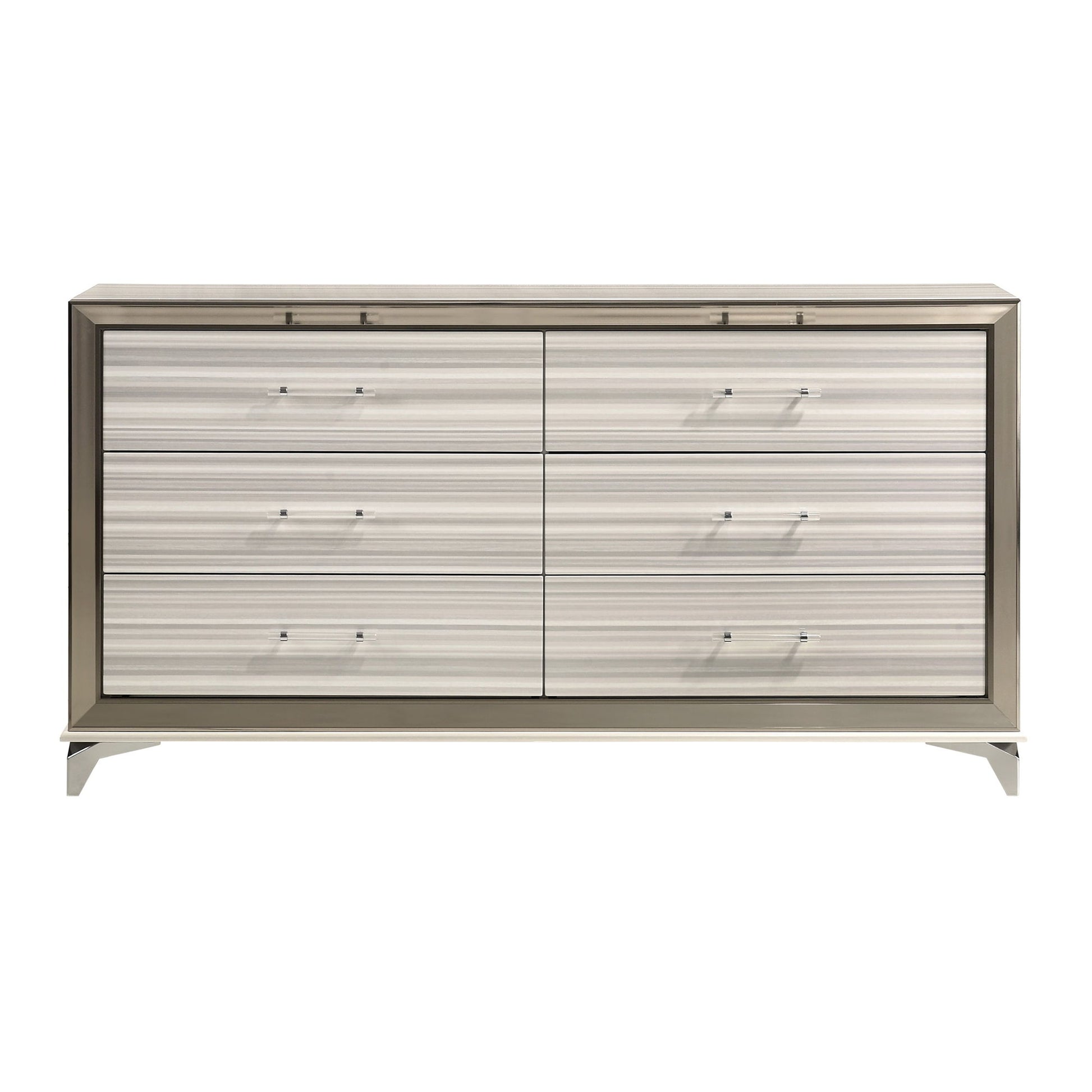 Star - Dresser - White - Best Buy Furniture