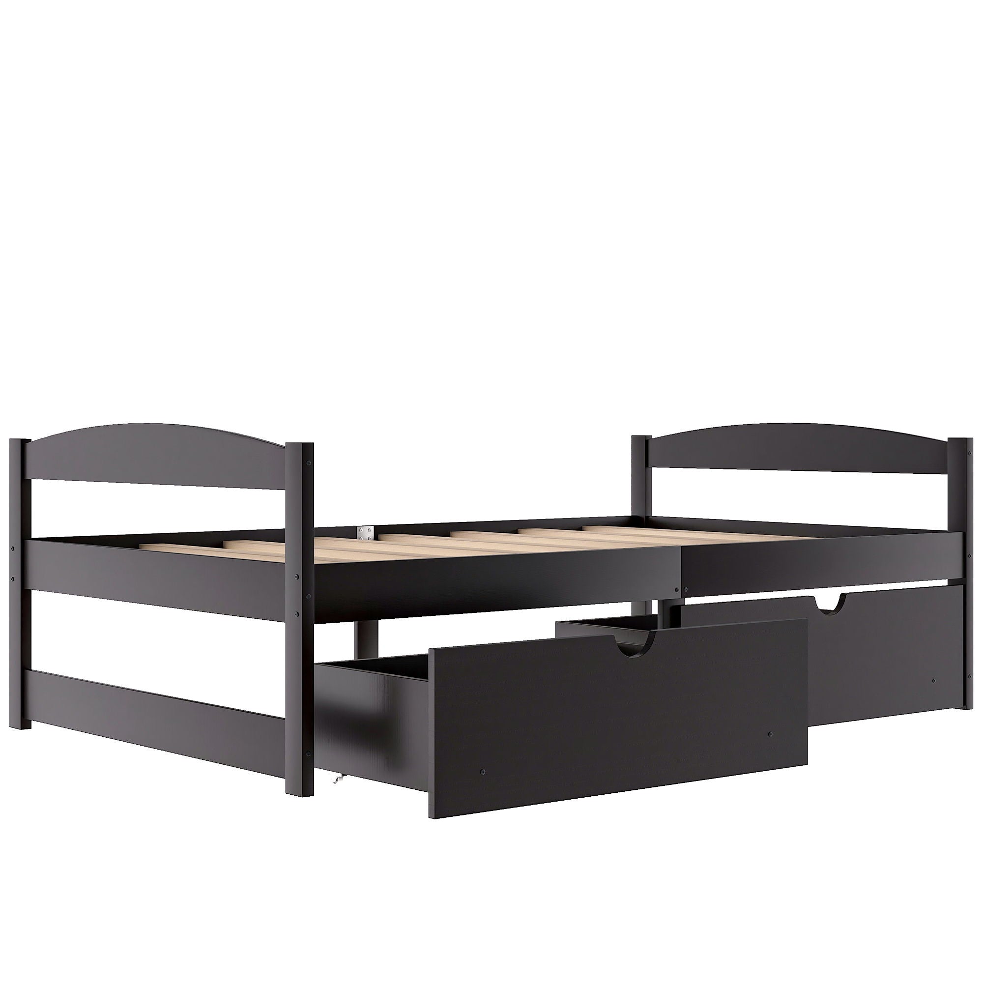 Platform Bed With 2 Drawers
