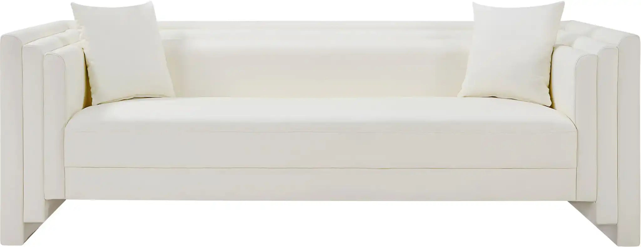 Everett - Vegan Leather Upholstered Sofa
