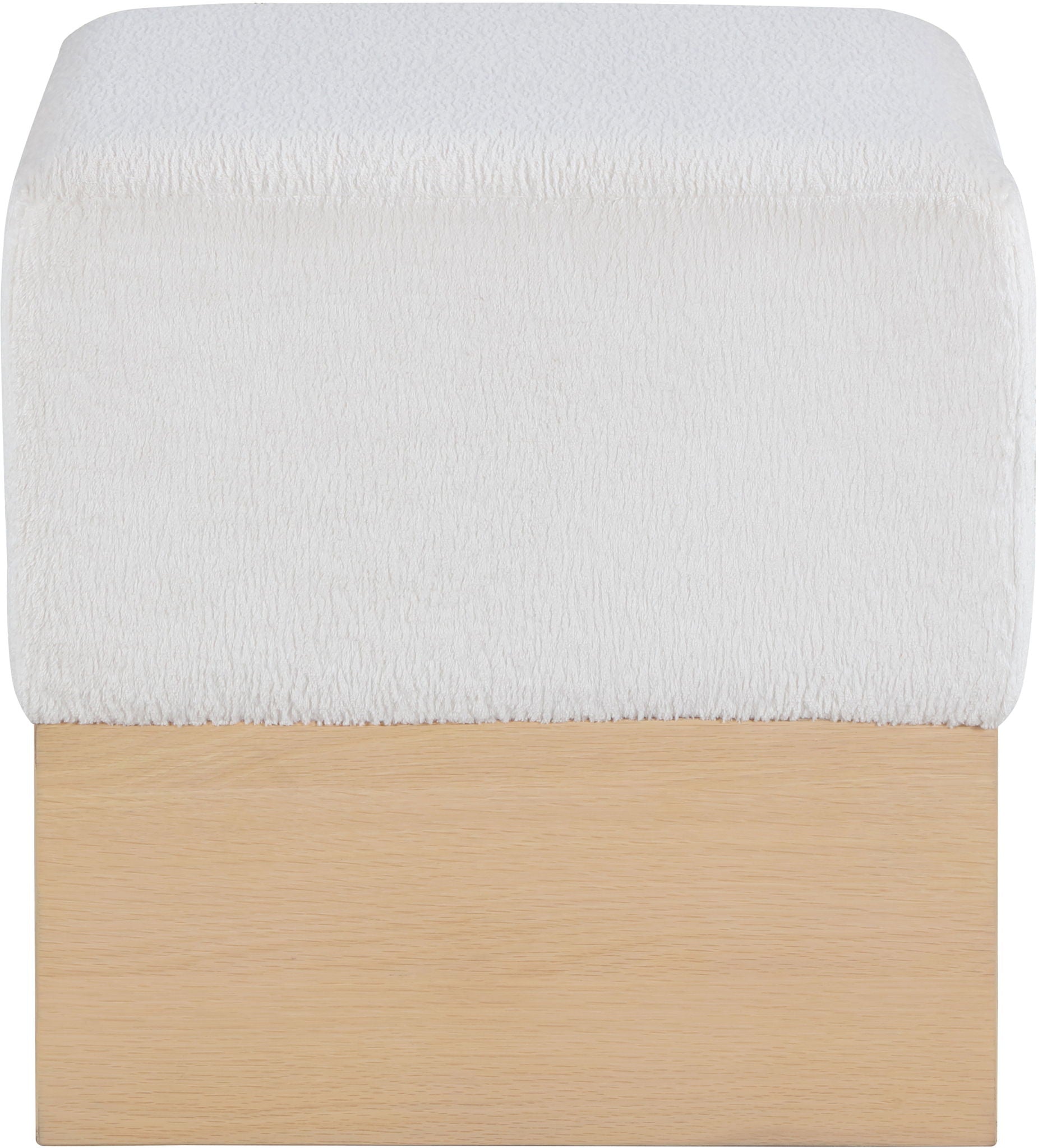 Havre - Ottoman / Stool With Natural Base