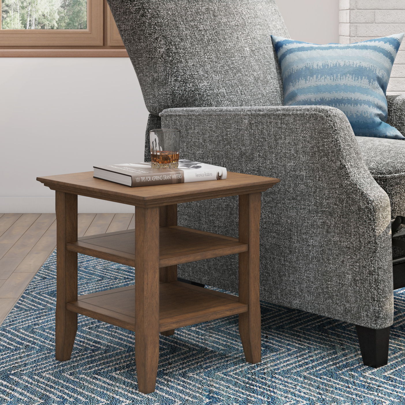 Acadian - Transitiona End Table - Best Buy Furniture
