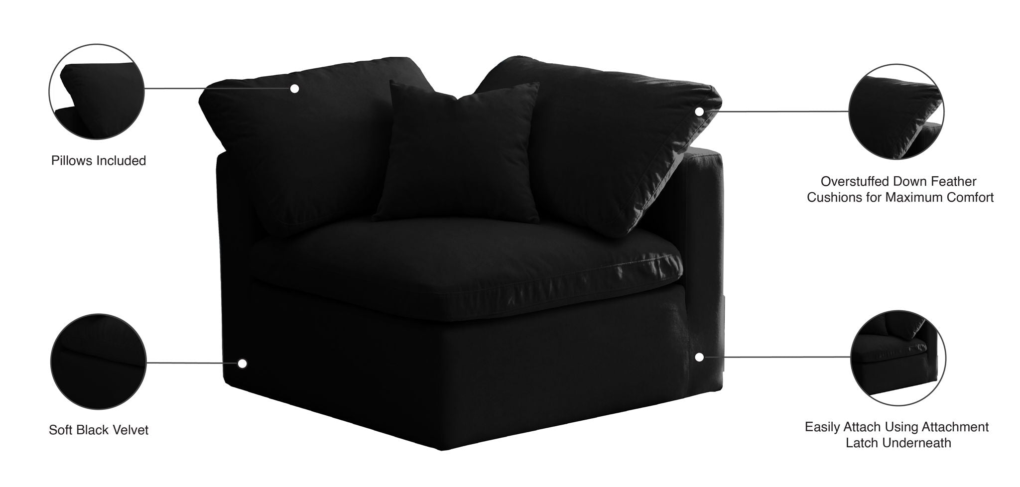 Plush - Modular Corner Chair