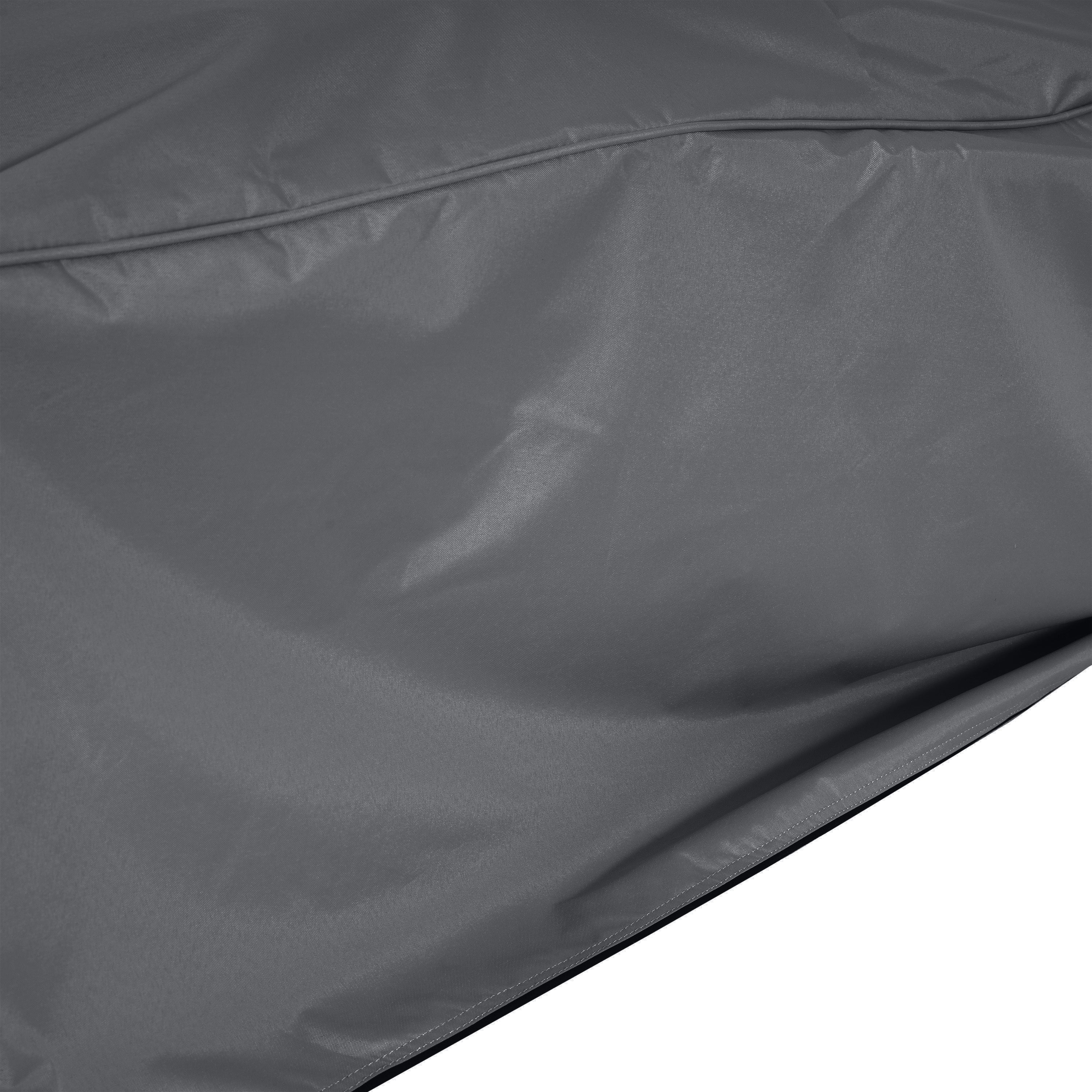 Shield Outdoor Slope Chaise Lounge Cover Dark Gray