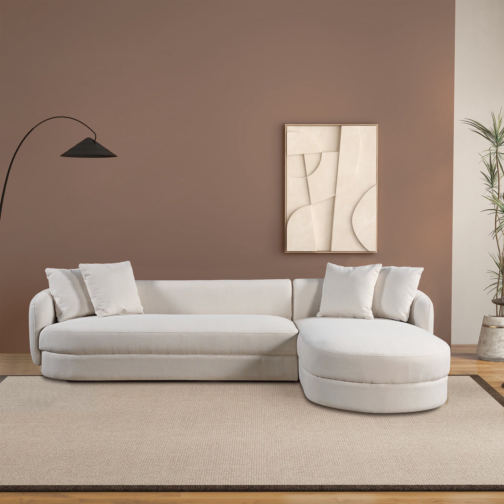 Chandler - Comfortable Sectional Sofa