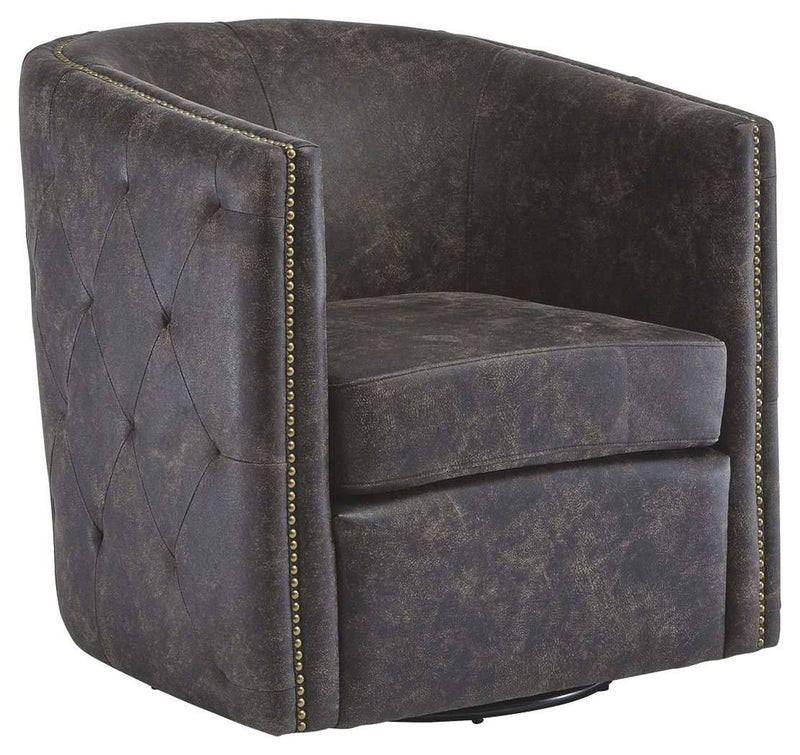 Brentlow - Swivel Accent Chair - Best Buy Furniture