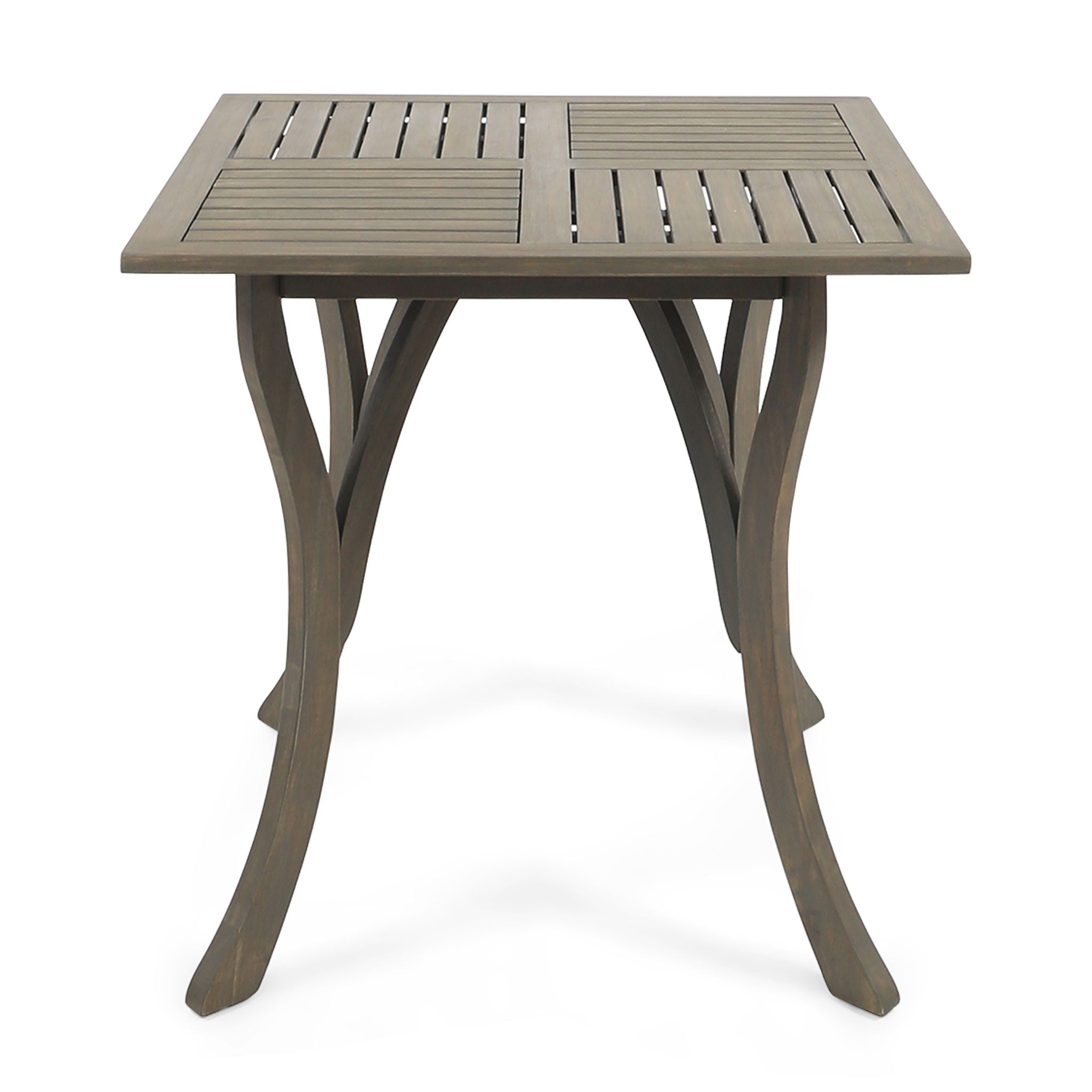 Hermosa - Stylish Outdoor Acacia Wood Table - Teak Gray