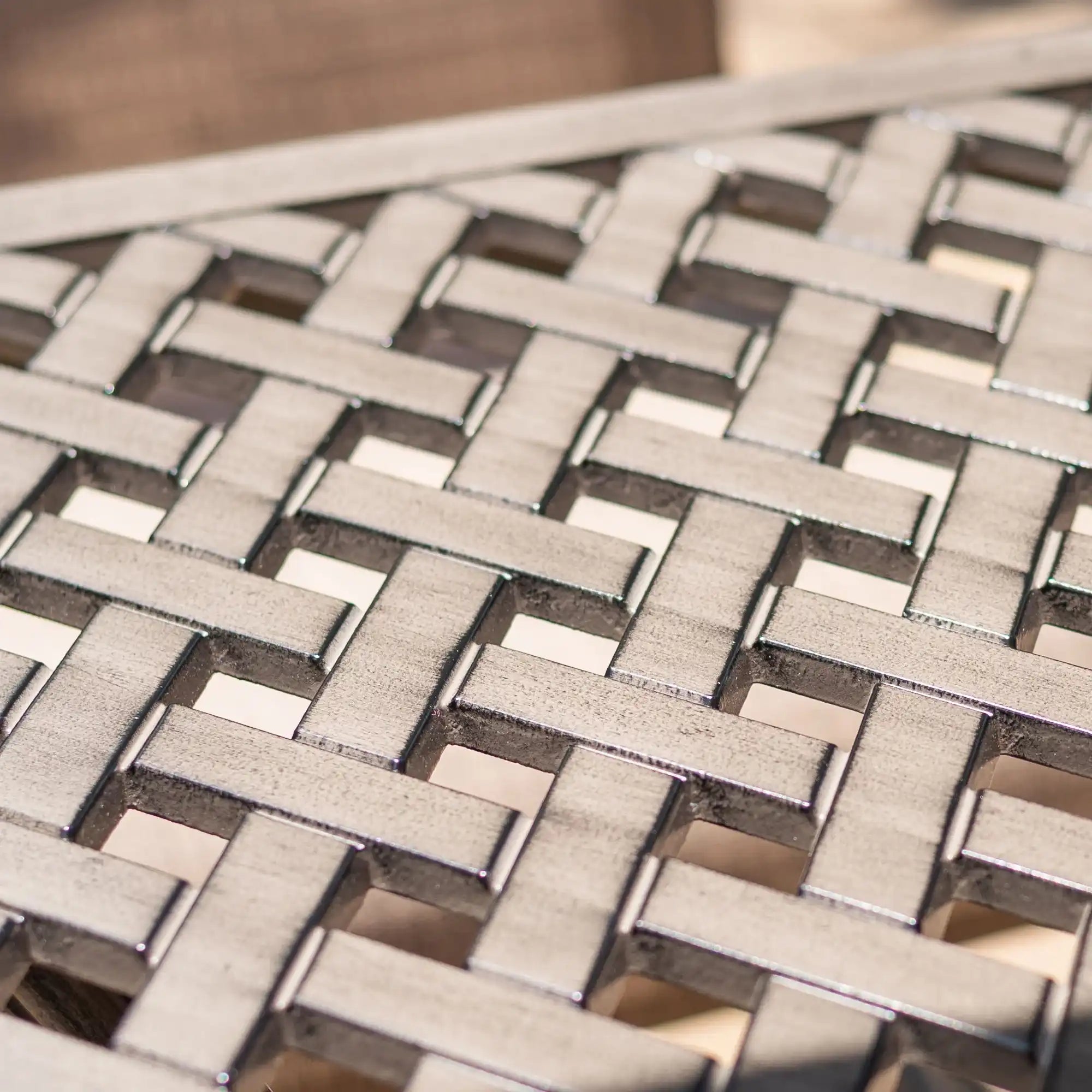 46X86" Cast Aluminum Rectangle Table - Gray - Best Buy Furniture