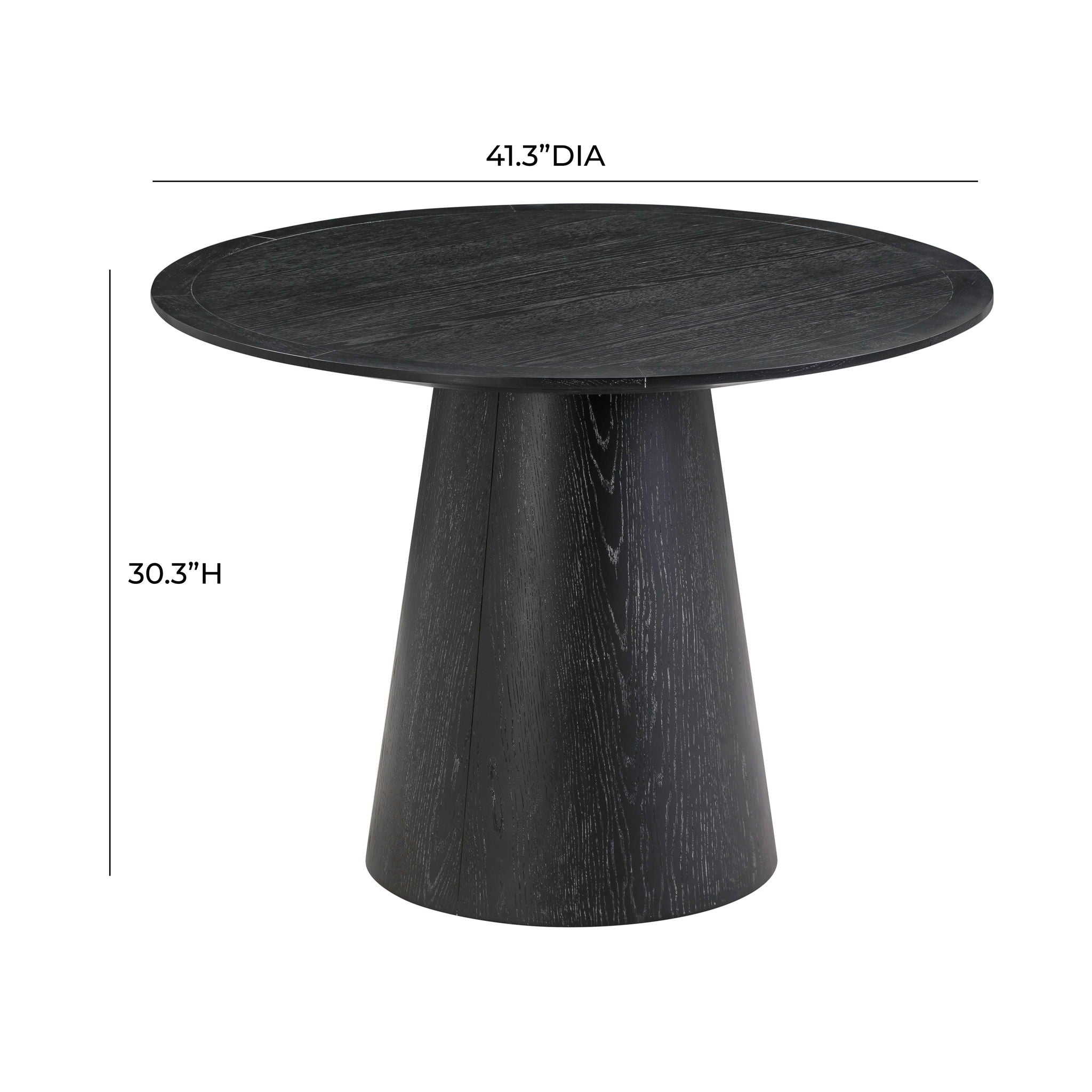 Sahara - Round Dining Table - Black