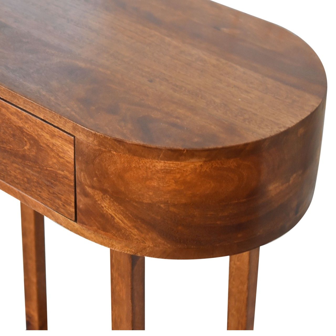 Round Coffee Table - Chestnut